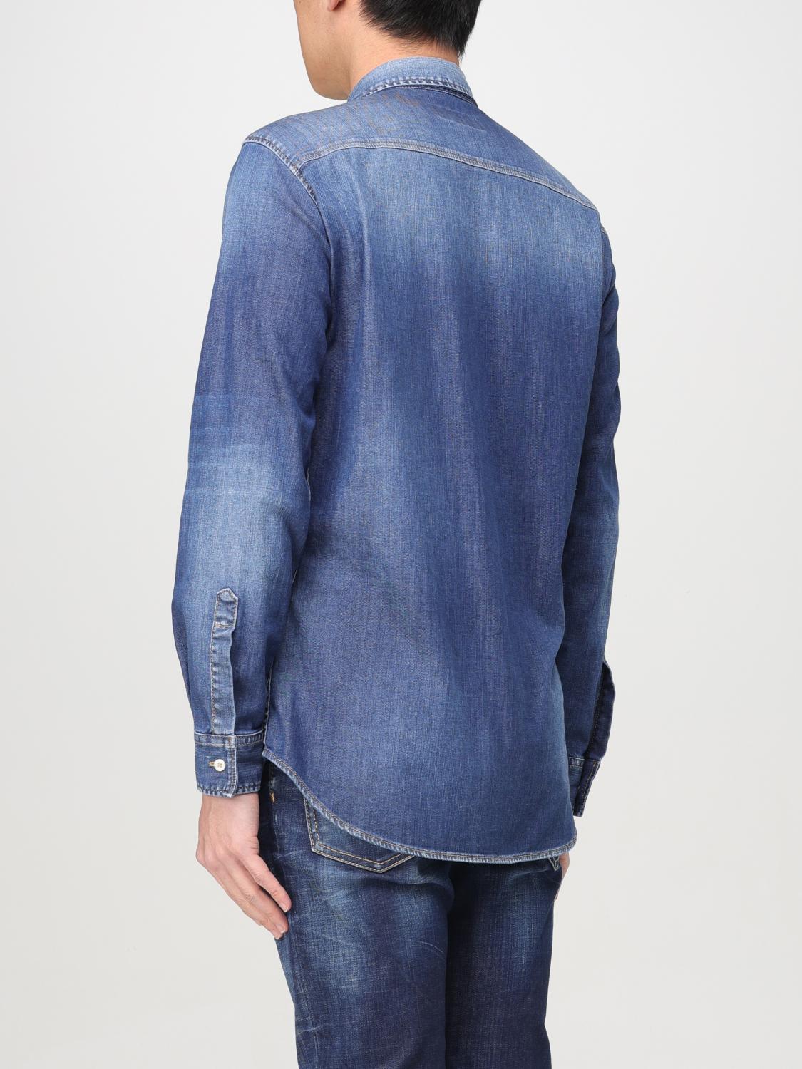 DSQUARED2 CHEMISE: Chemise homme Dsquared2, Denim - Img 3