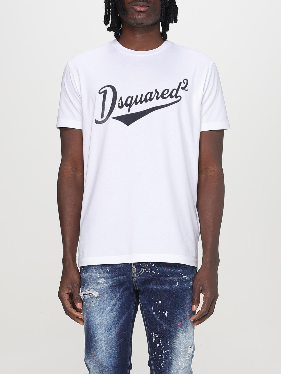 DSQUARED2 T-SHIRT: T-shirt herren Dsquared2, Weiß - Img 1