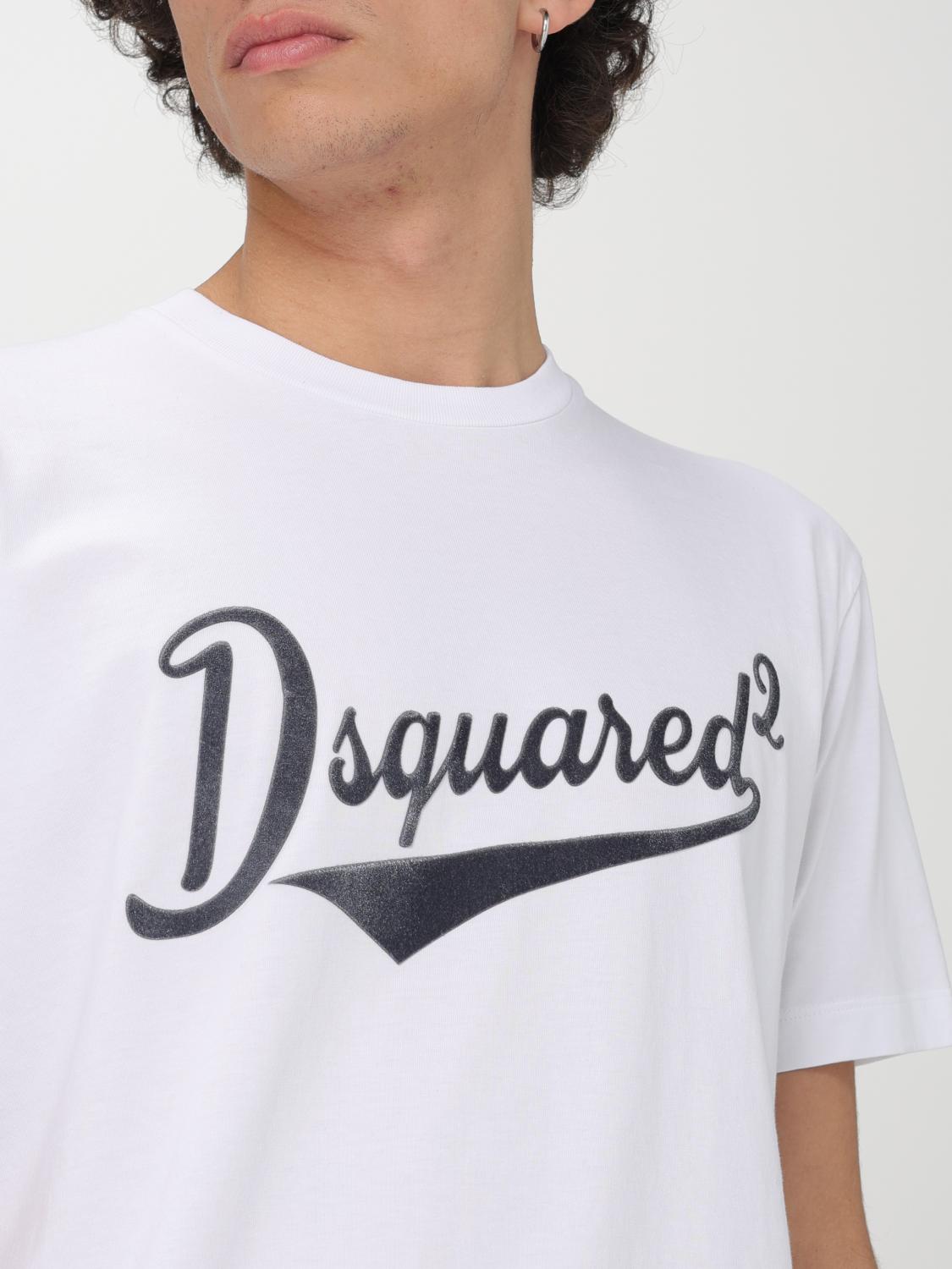 DSQUARED2 T-SHIRT: T-shirt herren Dsquared2, Weiß - Img 4