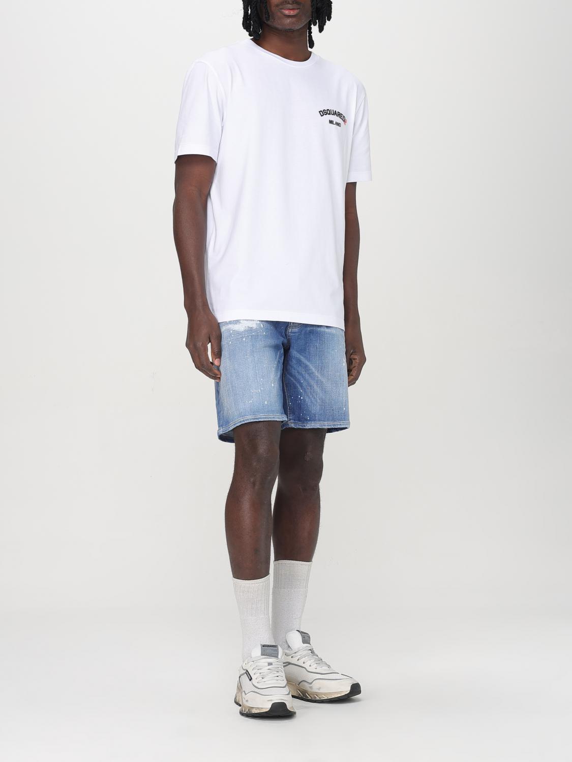 DSQUARED2 T-SHIRT: T-shirt men Dsquared2, White - Img 2