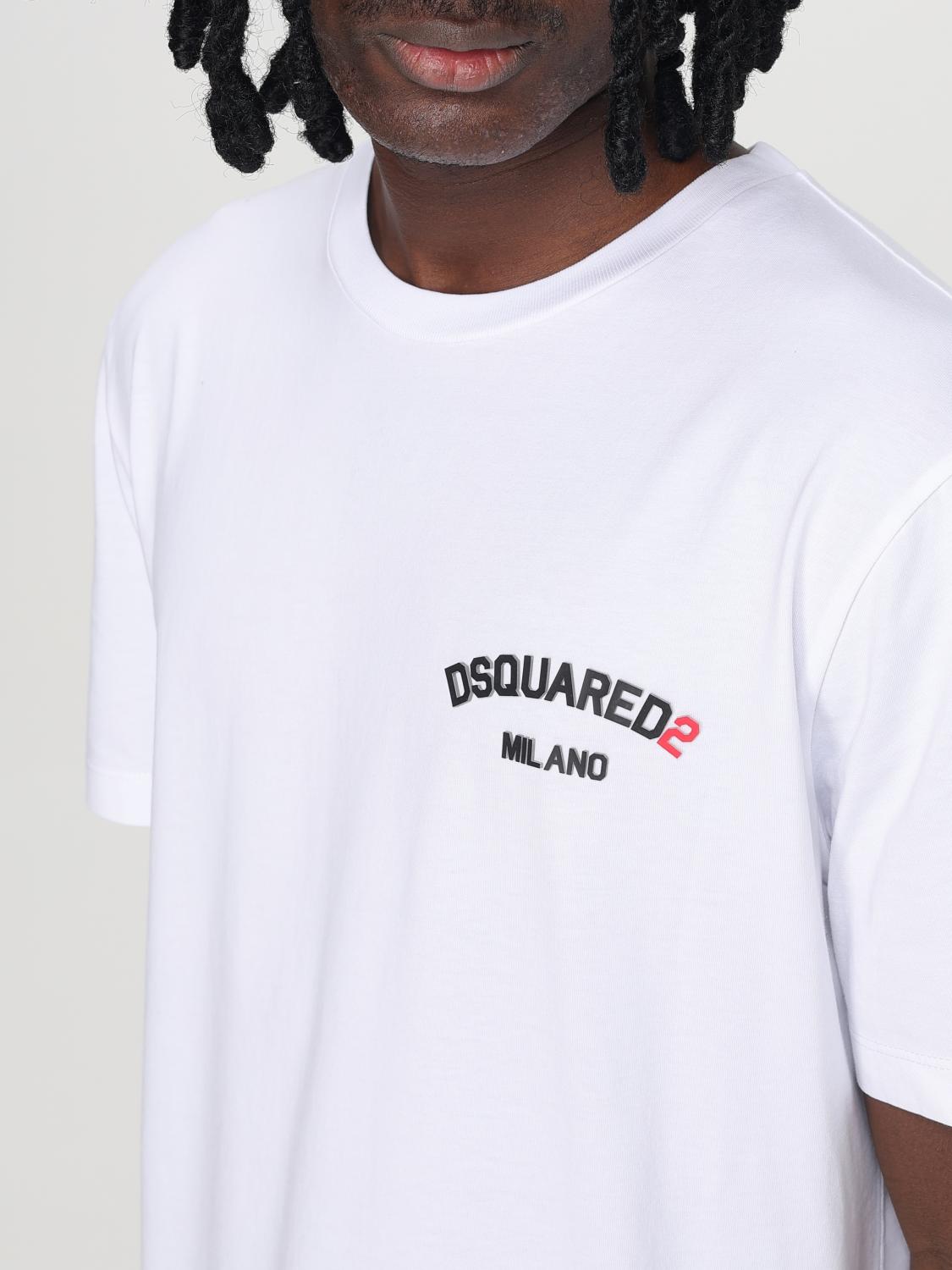 DSQUARED2 T-SHIRT: T-shirt men Dsquared2, White - Img 4