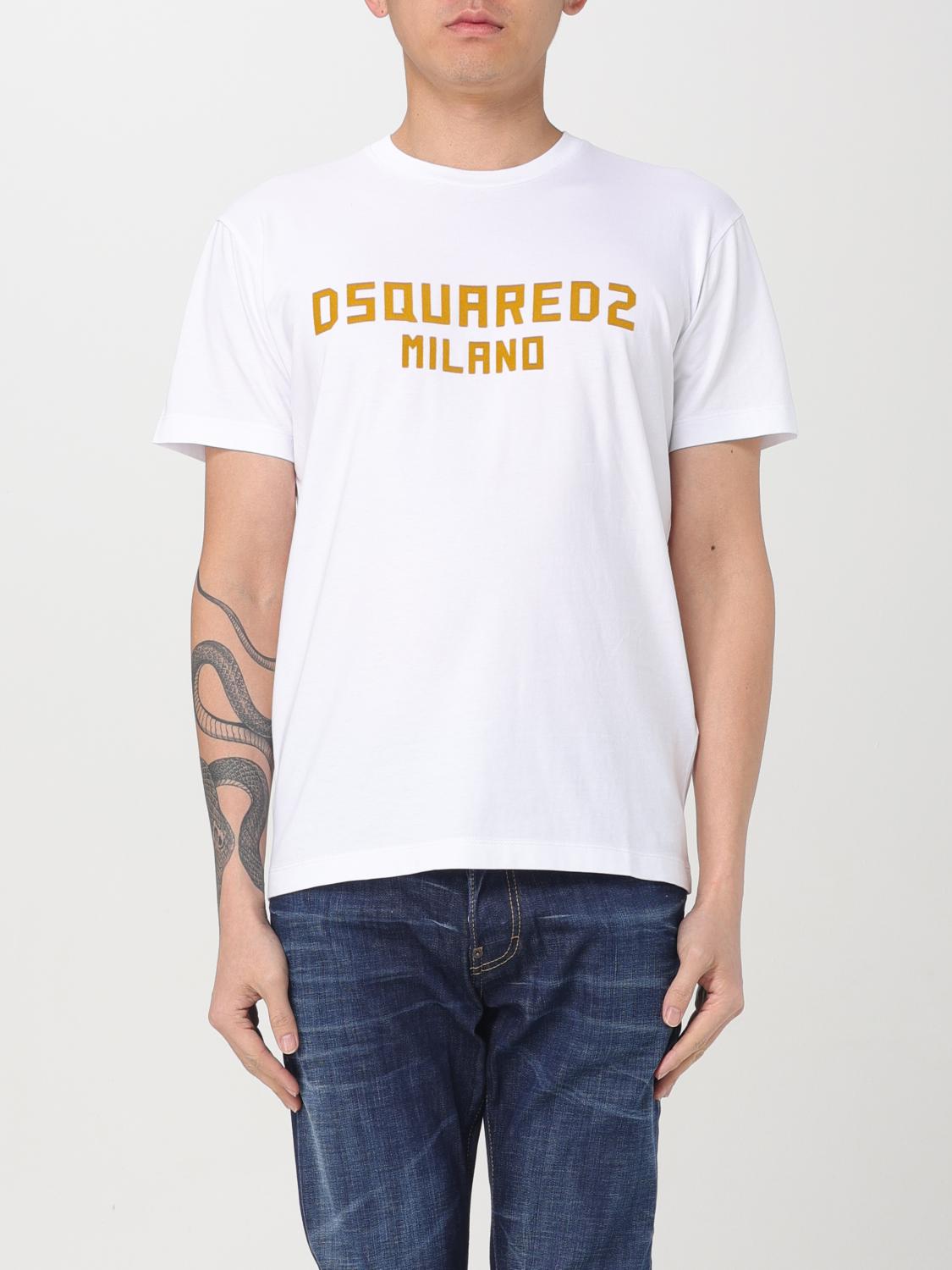 DSQUARED2 T-SHIRT: T-shirt men Dsquared2, White - Img 1