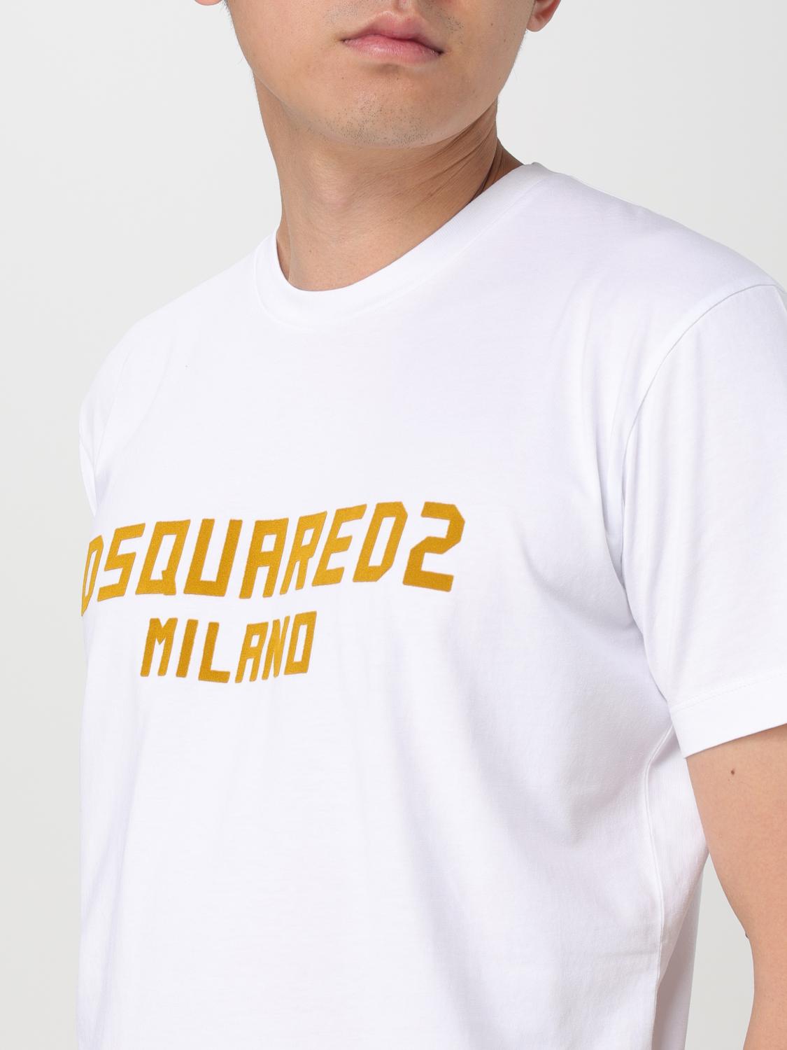 DSQUARED2 T-SHIRT: T-shirt men Dsquared2, White - Img 4