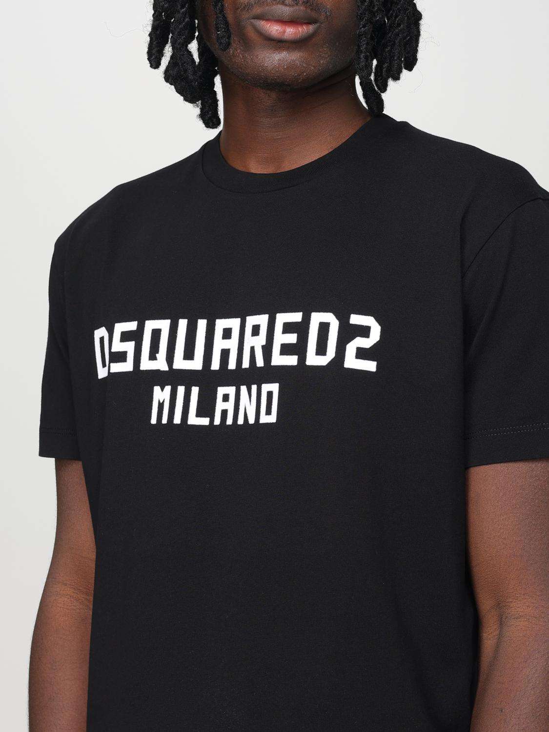 DSQUARED2 T-SHIRT: T-shirt men Dsquared2, Black - Img 4