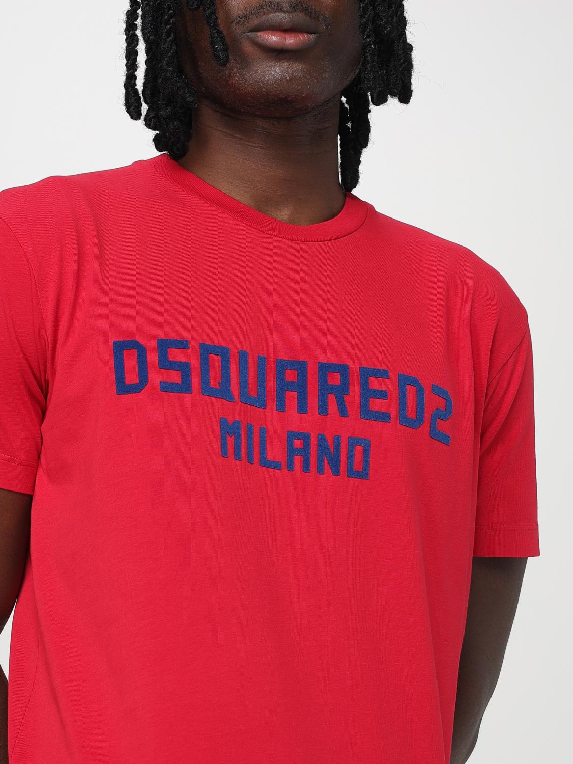 DSQUARED2 T-SHIRT: T-shirt men Dsquared2, Red - Img 3