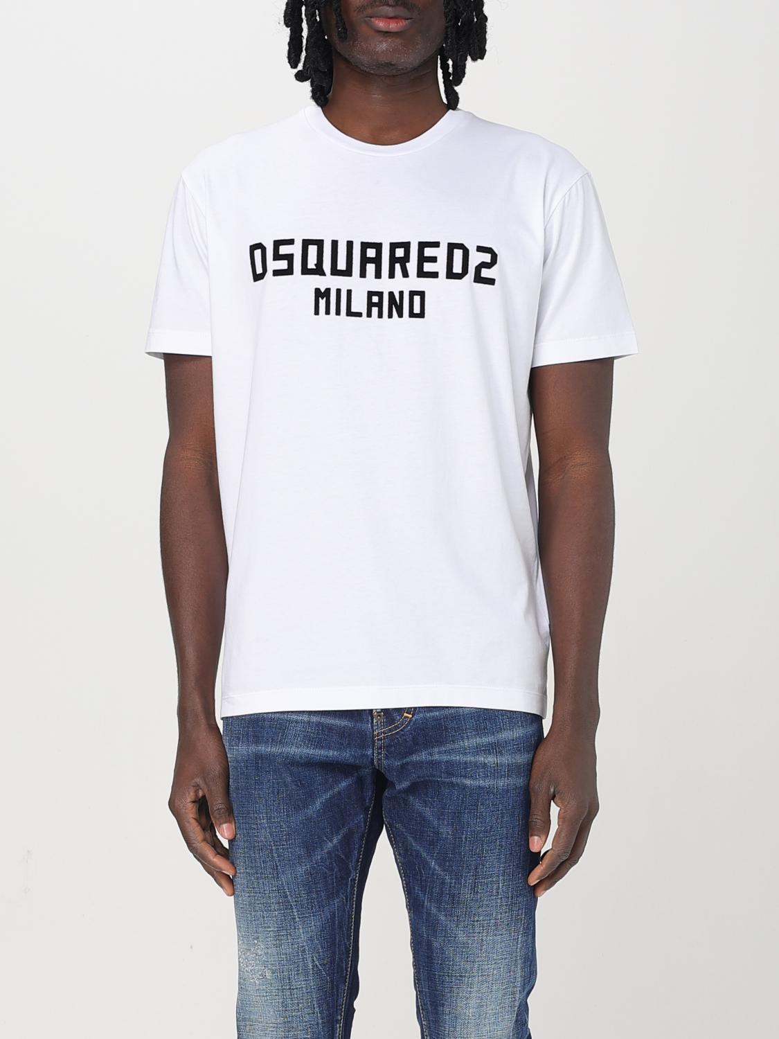 DSQUARED2 T-SHIRT: T-shirt men Dsquared2, White 1 - Img 1