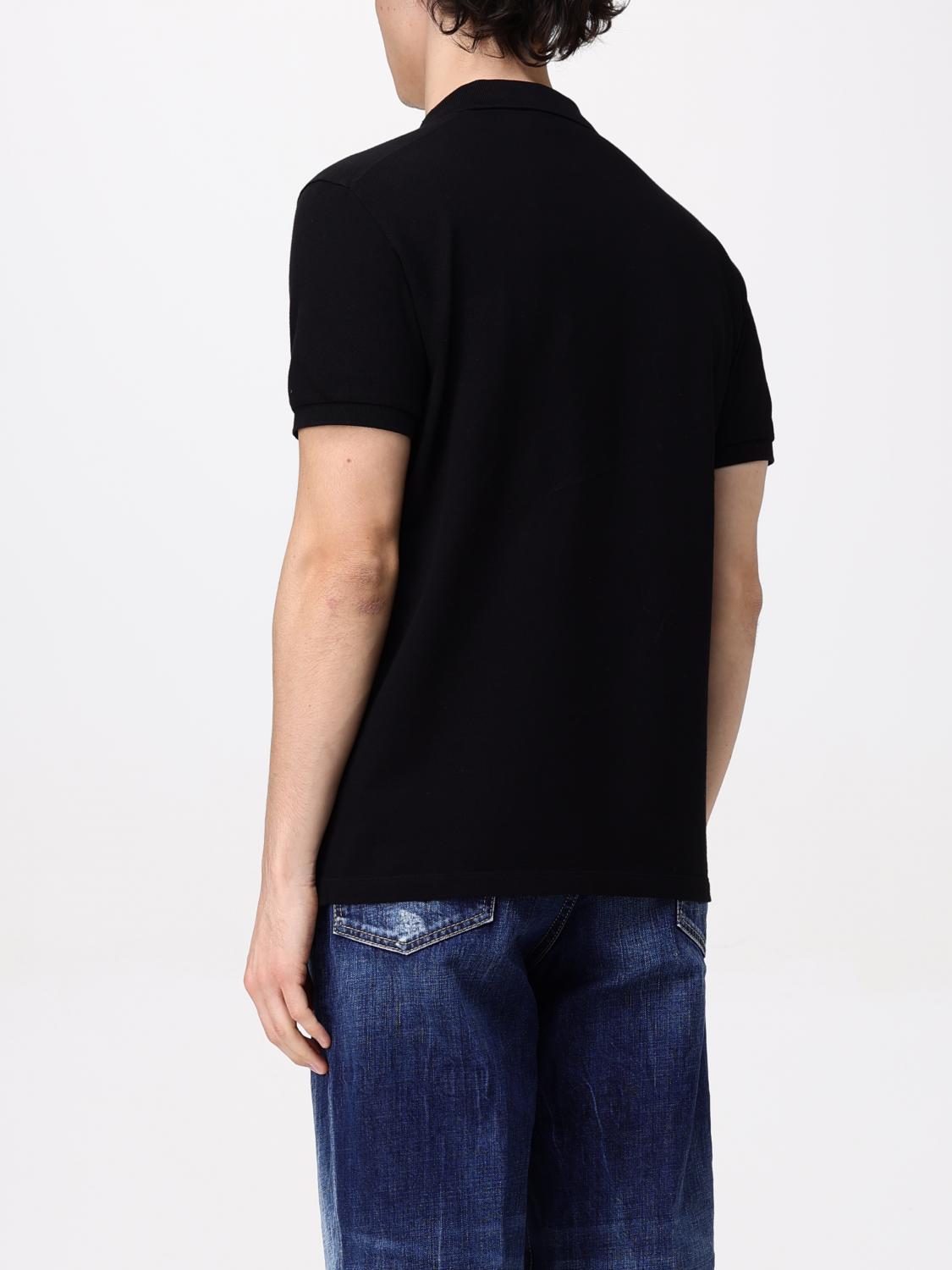 DSQUARED2 POLO SHIRT: Polo shirt men Dsquared2, Black - Img 3