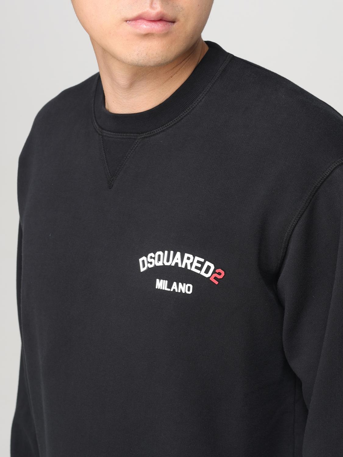 DSQUARED2 SWEATER: Sweater men Dsquared2, Black - Img 4