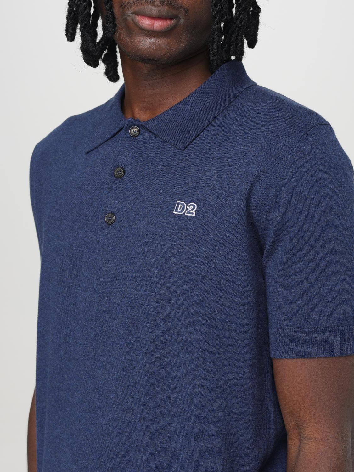 DSQUARED2 POLO: Pull homme Dsquared2, Bleu - Img 3