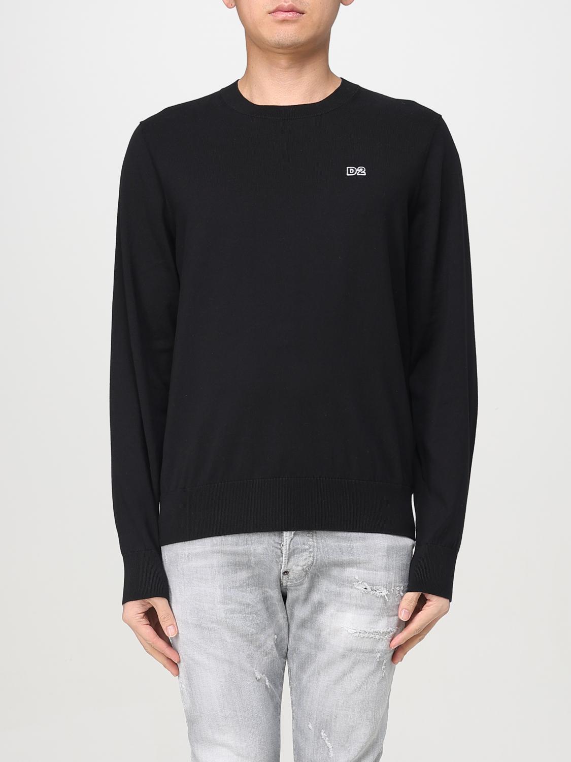 DSQUARED2 SWEATER: Sweater men Dsquared2, Black - Img 1