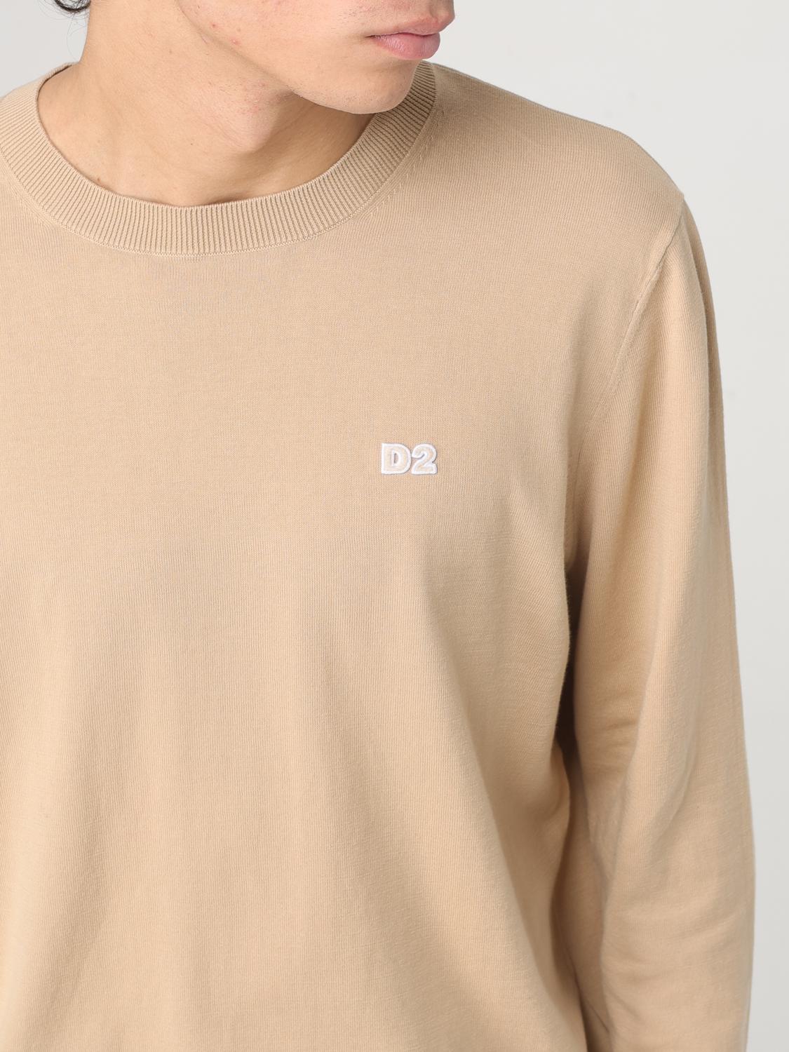 DSQUARED2 SWEATER: Sweater men Dsquared2, Beige - Img 3