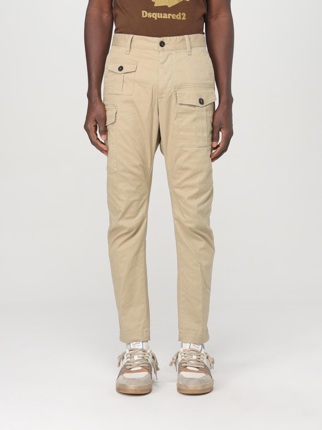 DSQUARED2 PANTALONE: Pantalone uomo dsquared2, Beige - Img 1