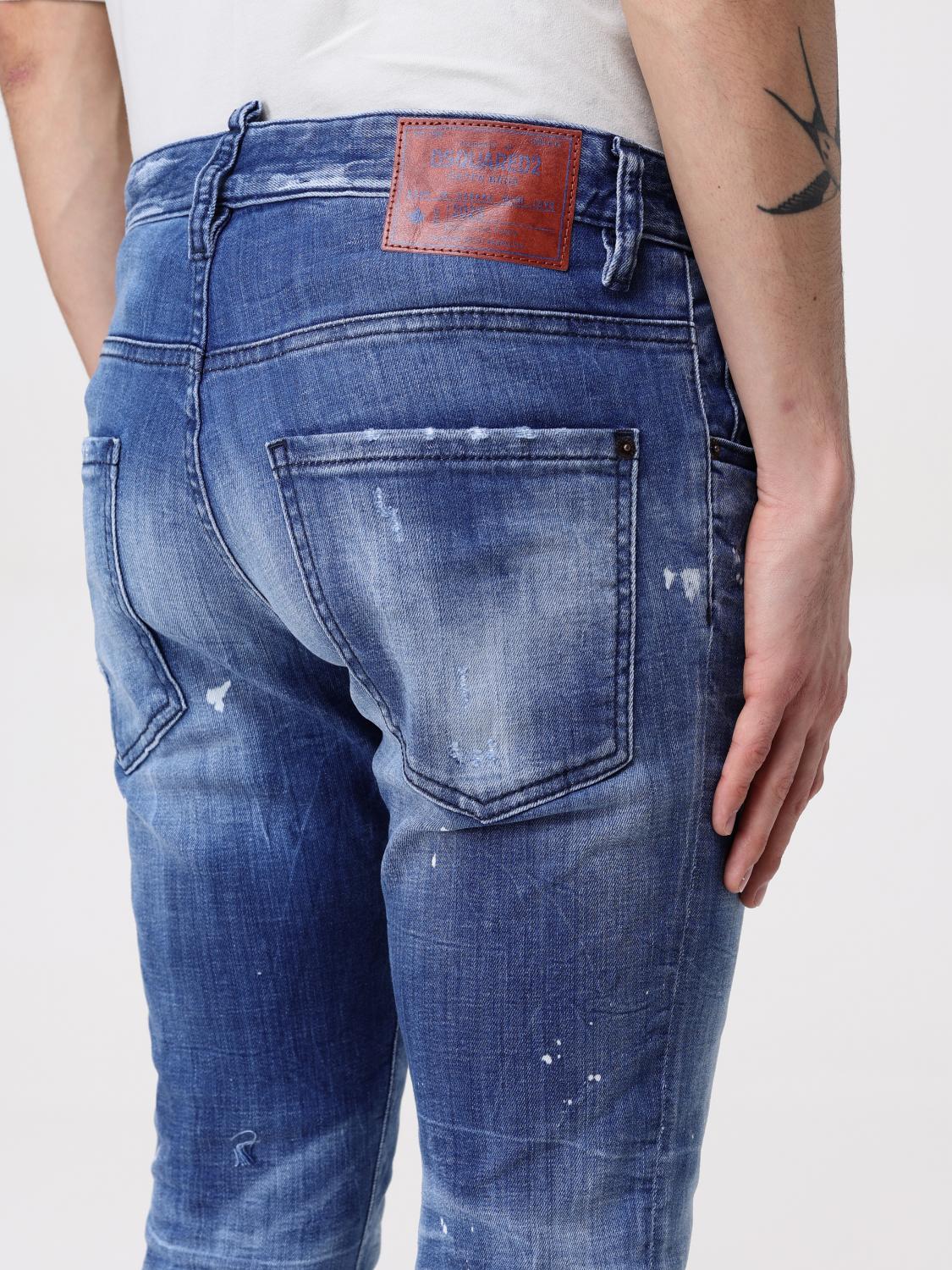 DSQUARED2 JEANS: Jeans homme Dsquared2, Denim - Img 4