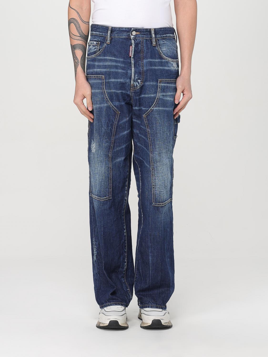 DSQUARED2 JEANS: Jeans men Dsquared2, Denim - Img 1