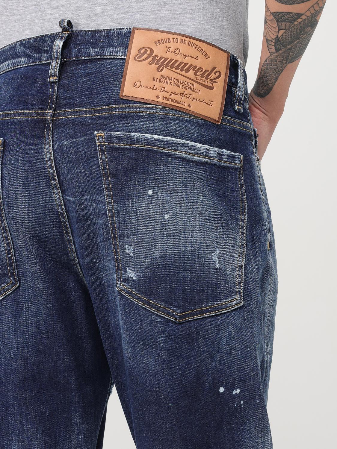 DSQUARED2 JEANS: Jeans homme Dsquared2, Denim - Img 4