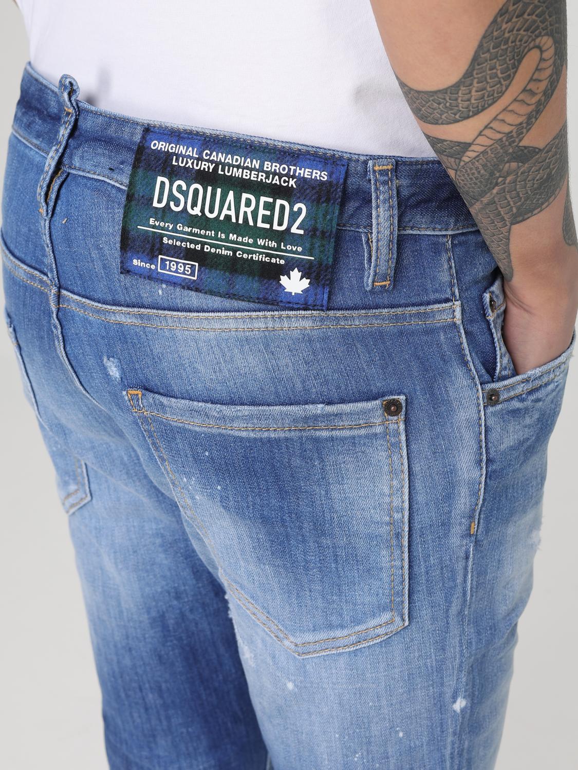 DSQUARED2 JEANS: Jeans homme Dsquared2, Denim - Img 3