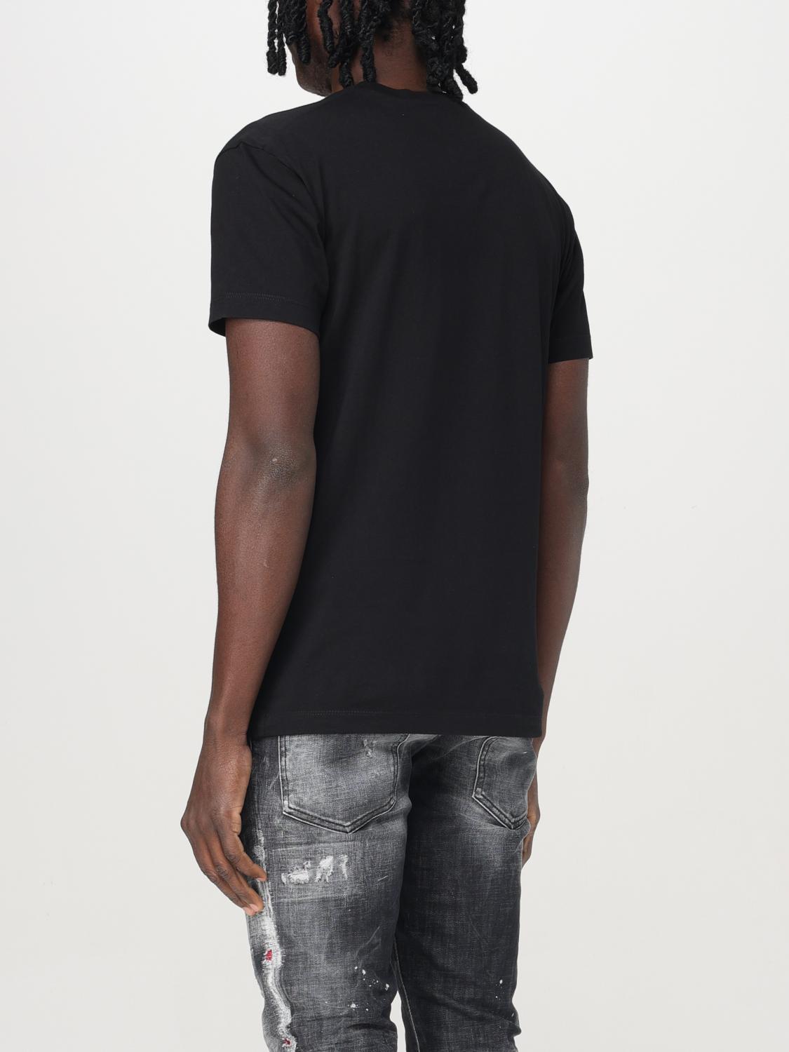 DSQUARED2 T-SHIRT: T-shirt men Dsquared2, Black - Img 3