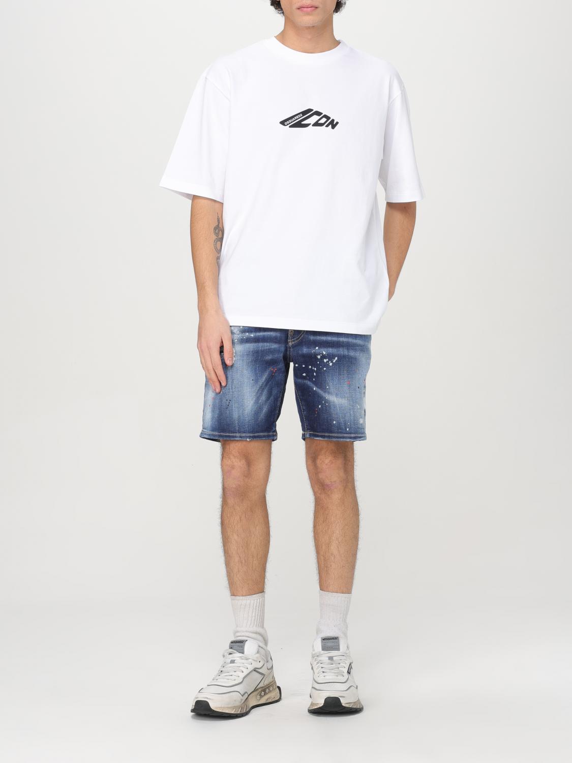 DSQUARED2 T-SHIRT: T-shirt men Dsquared2, White - Img 2