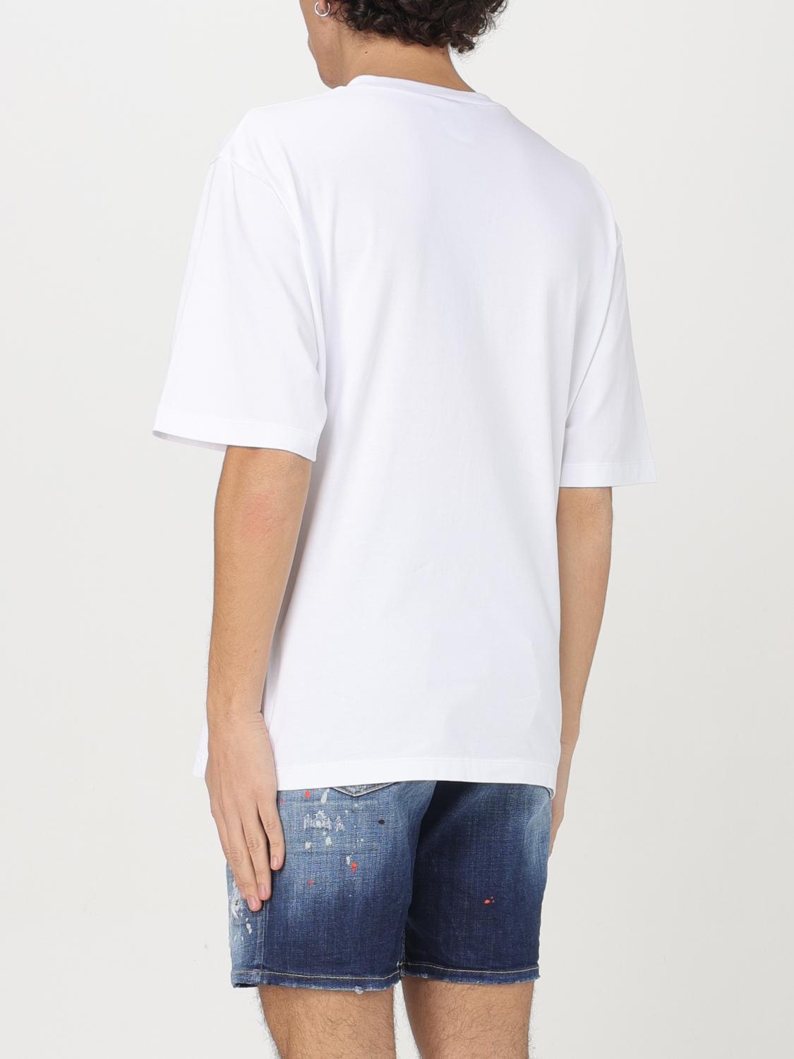 DSQUARED2 T-SHIRT: T-shirt Dsquared2 in cotone , Bianco - Img 3