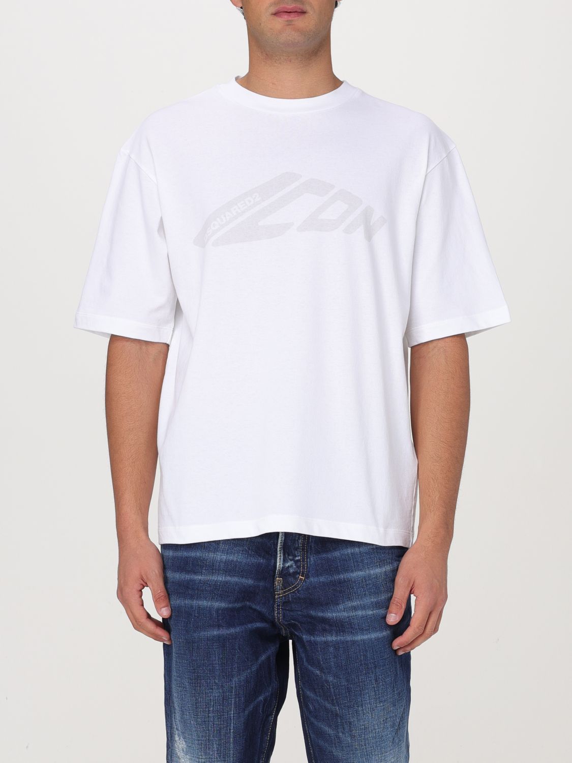 DSQUARED2 T-SHIRT: T-shirt men Dsquared2, White 1 - Img 1