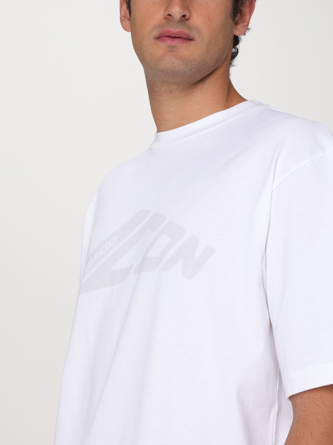 DSQUARED2 T-SHIRT: T-shirt men Dsquared2, White 1 - Img 4