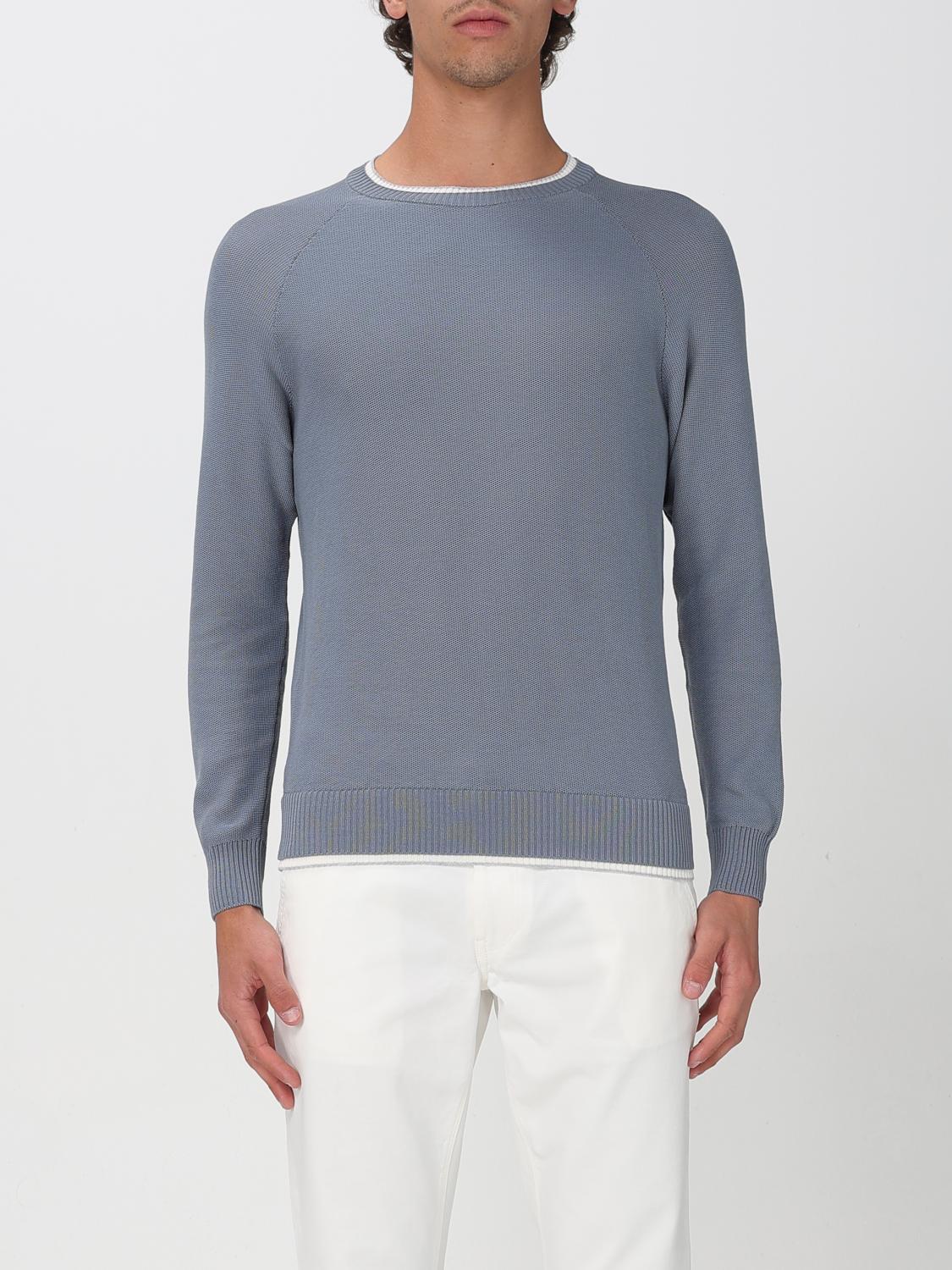 ELEVENTY PULLOVER: Pullover herren Eleventy, Hellblau - Img 1