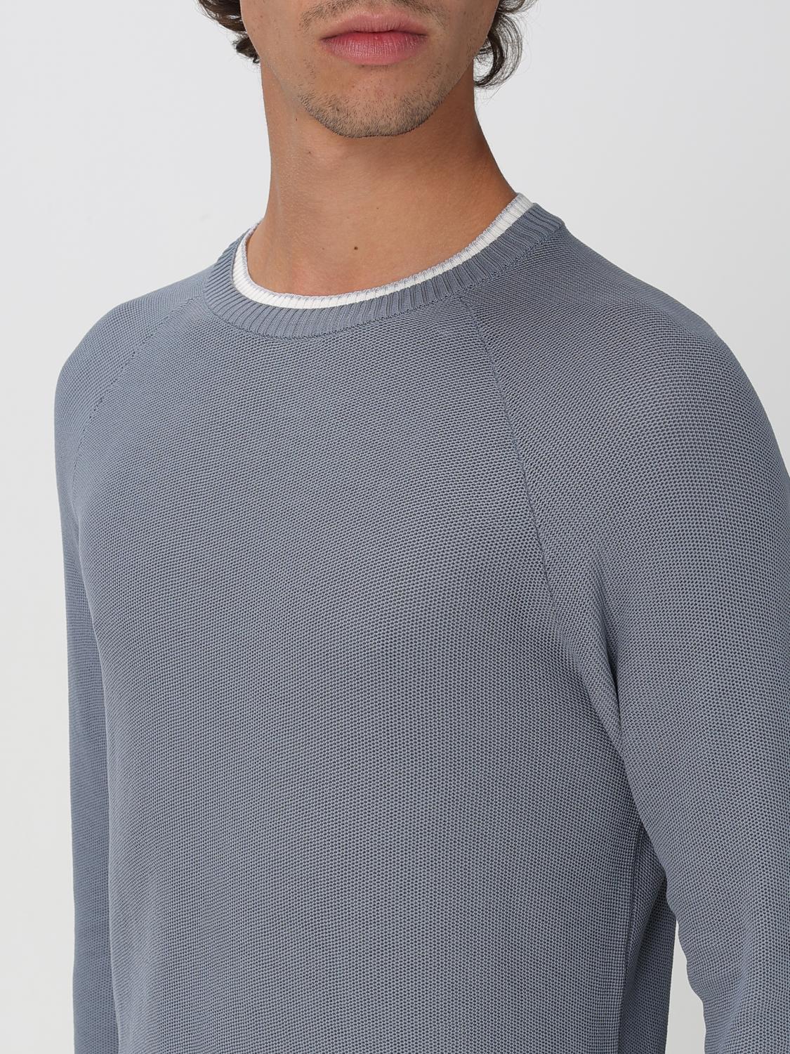 ELEVENTY PULLOVER: Pullover herren Eleventy, Hellblau - Img 3