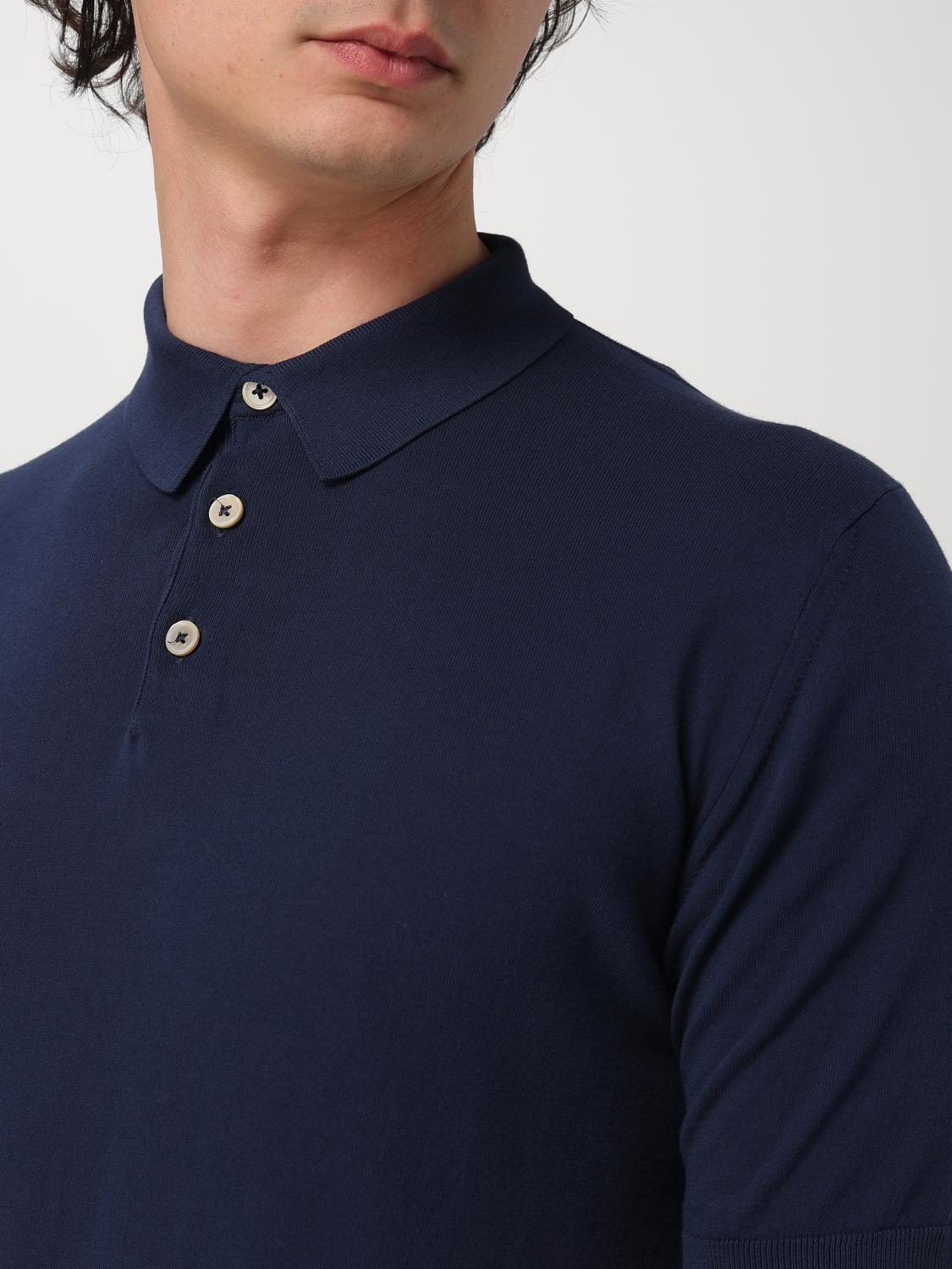 ELEVENTY POLO: Pullover herren Eleventy, Blau - Img 3