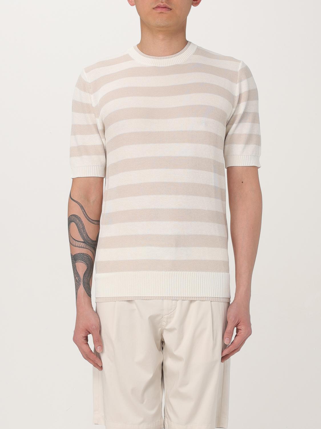 ELEVENTY T-SHIRT: Pullover herren Eleventy, Natural - Img 1
