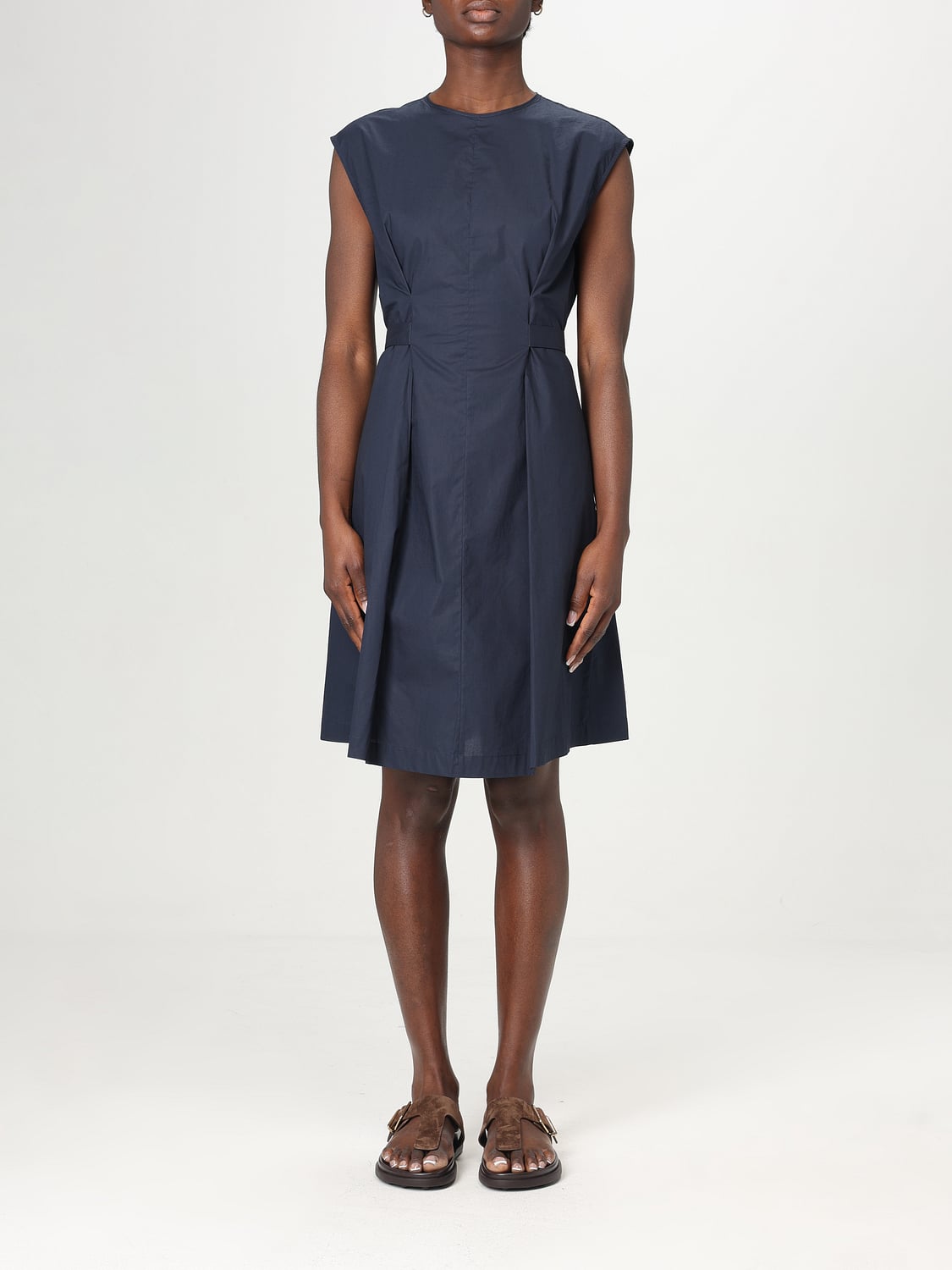 WOOLRICH VESTIDO: Vestido mujer Woolrich, Azul Oscuro - Img 1