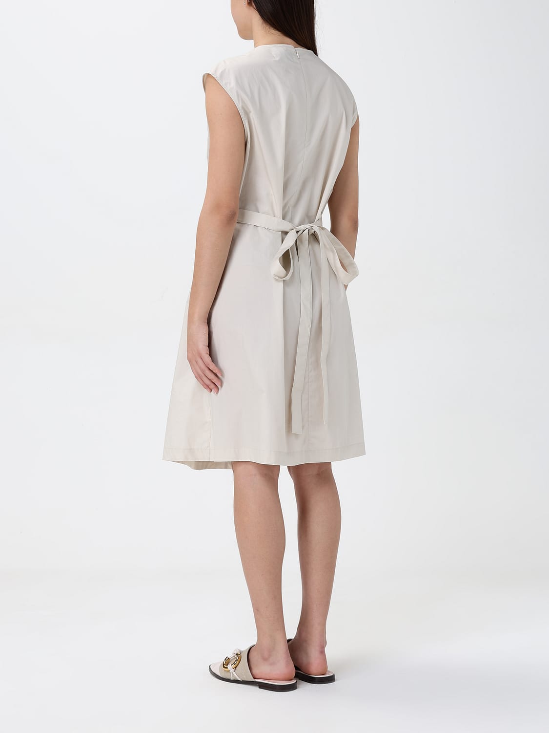 WOOLRICH VESTIDO: Vestido mujer Woolrich, Beige - Img 2