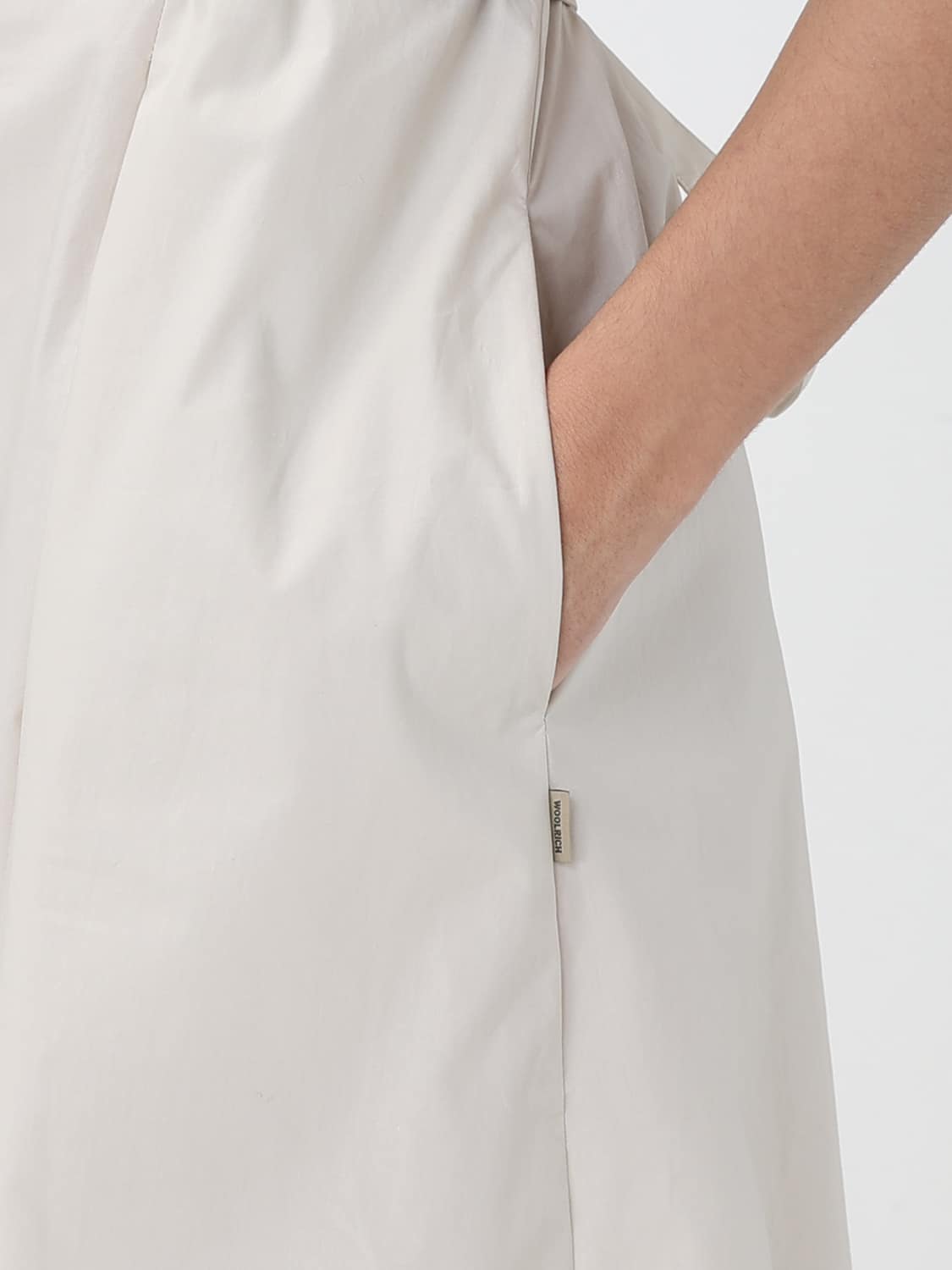 WOOLRICH VESTIDO: Vestido mujer Woolrich, Beige - Img 3