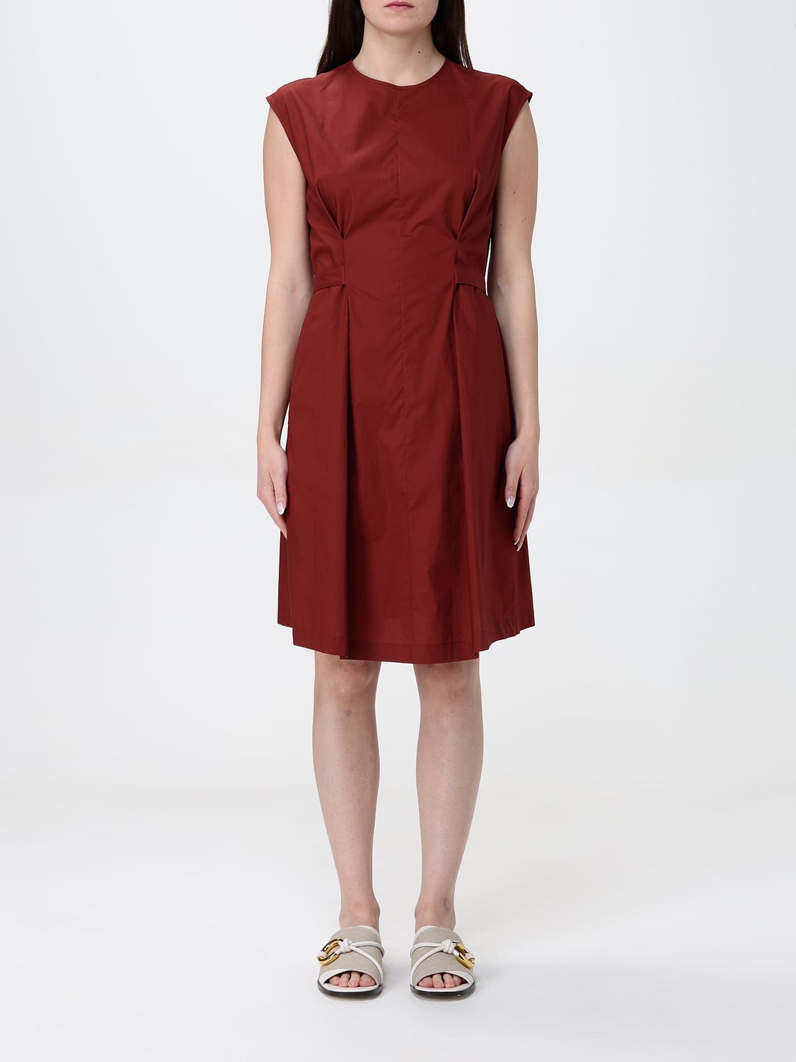 WOOLRICH VESTIDO: Vestido mujer Woolrich, Marrón - Img 1