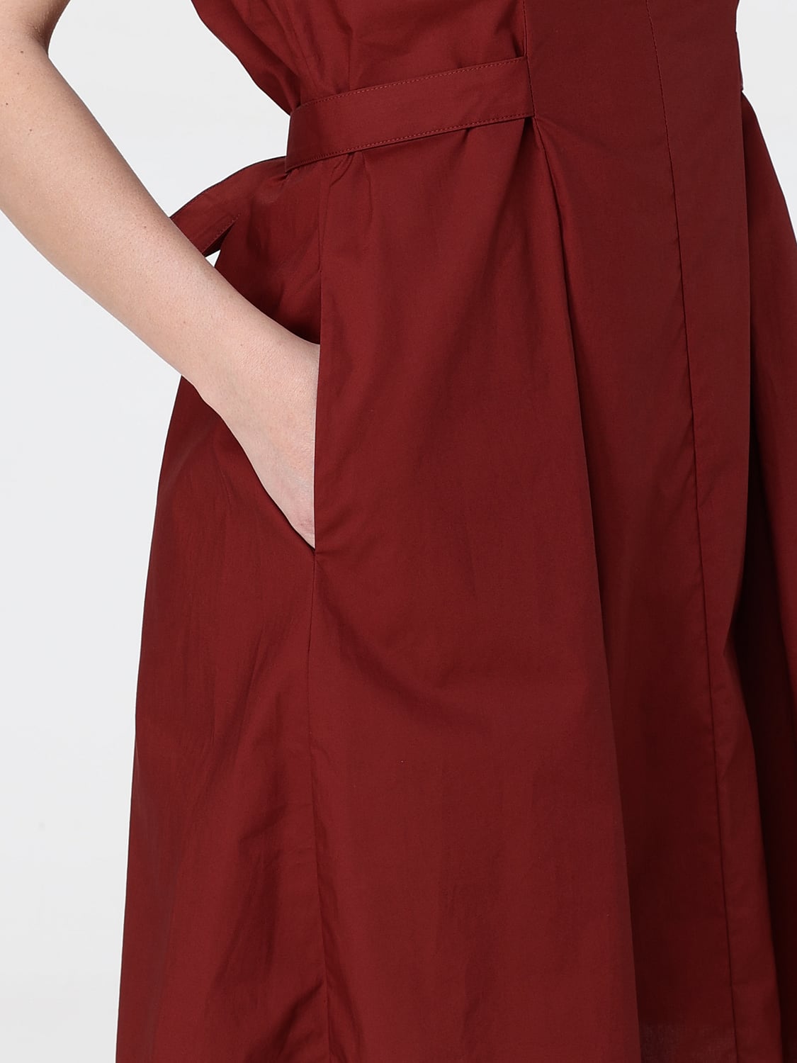 WOOLRICH VESTIDO: Vestido mujer Woolrich, Marrón - Img 3