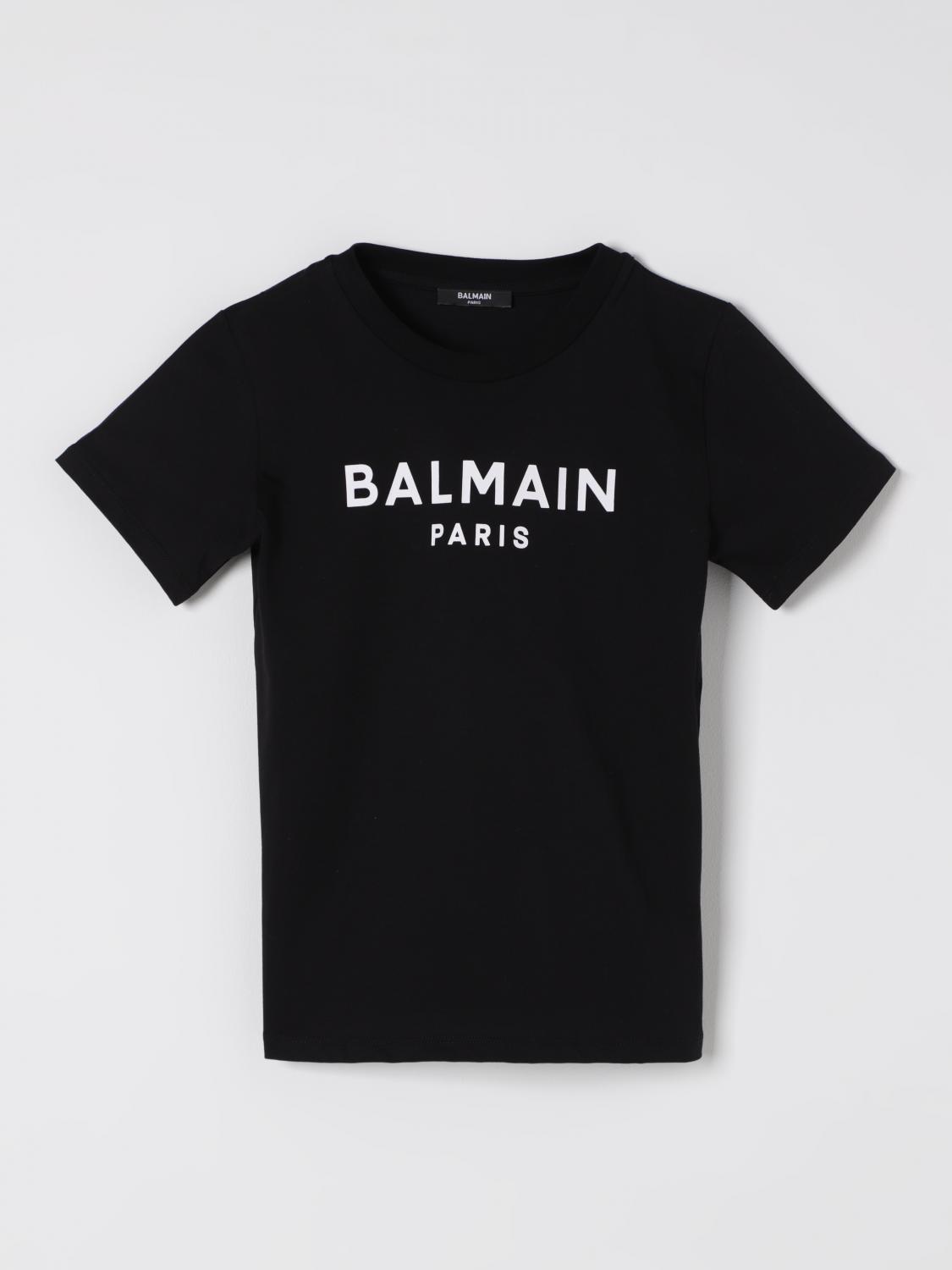 BALMAIN Tシャツ: Tシャツ ボーイ Balmain, ブラック - Img 1