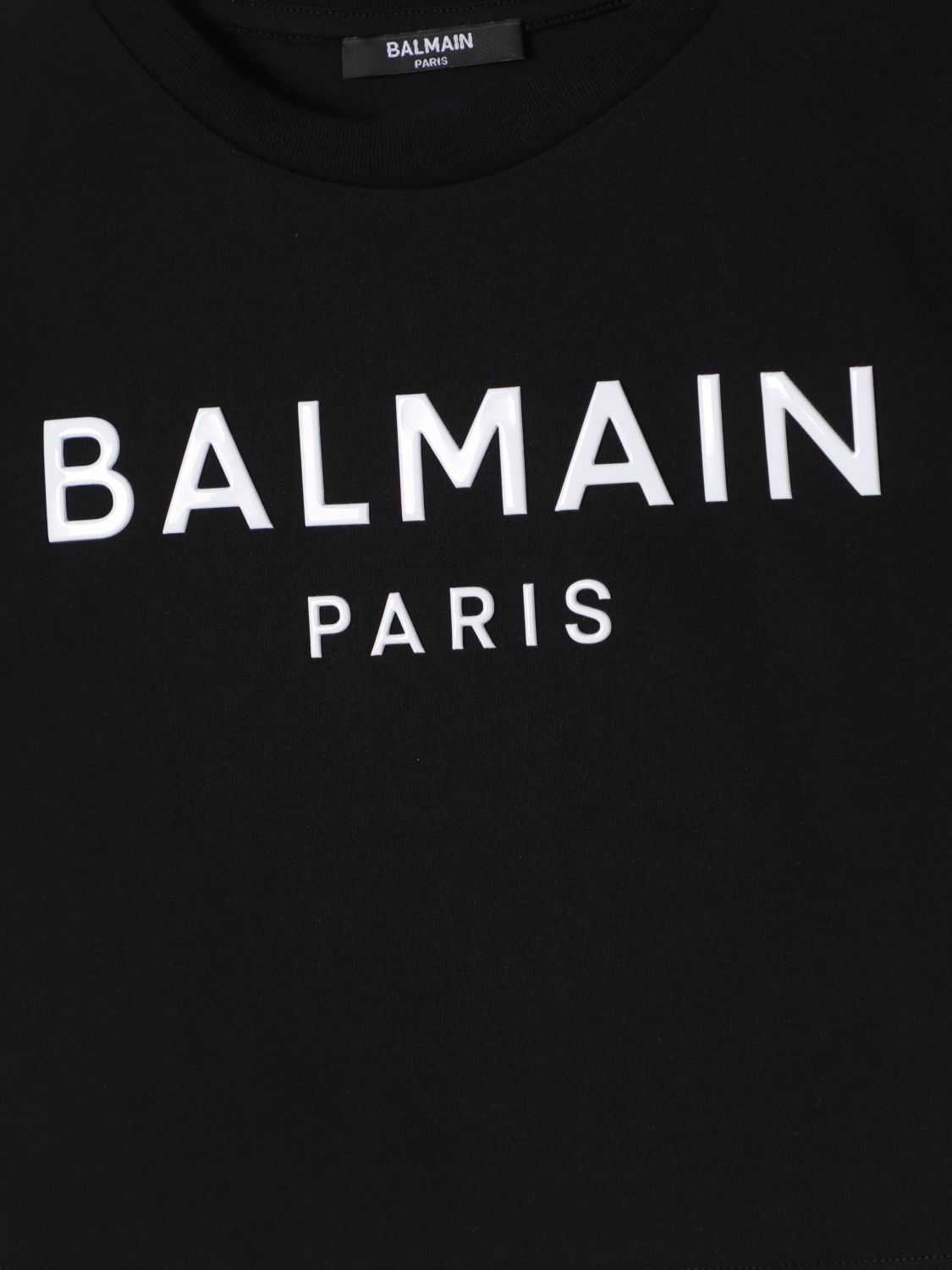 BALMAIN T恤: T恤 儿童 Balmain, 黑色 - Img 3