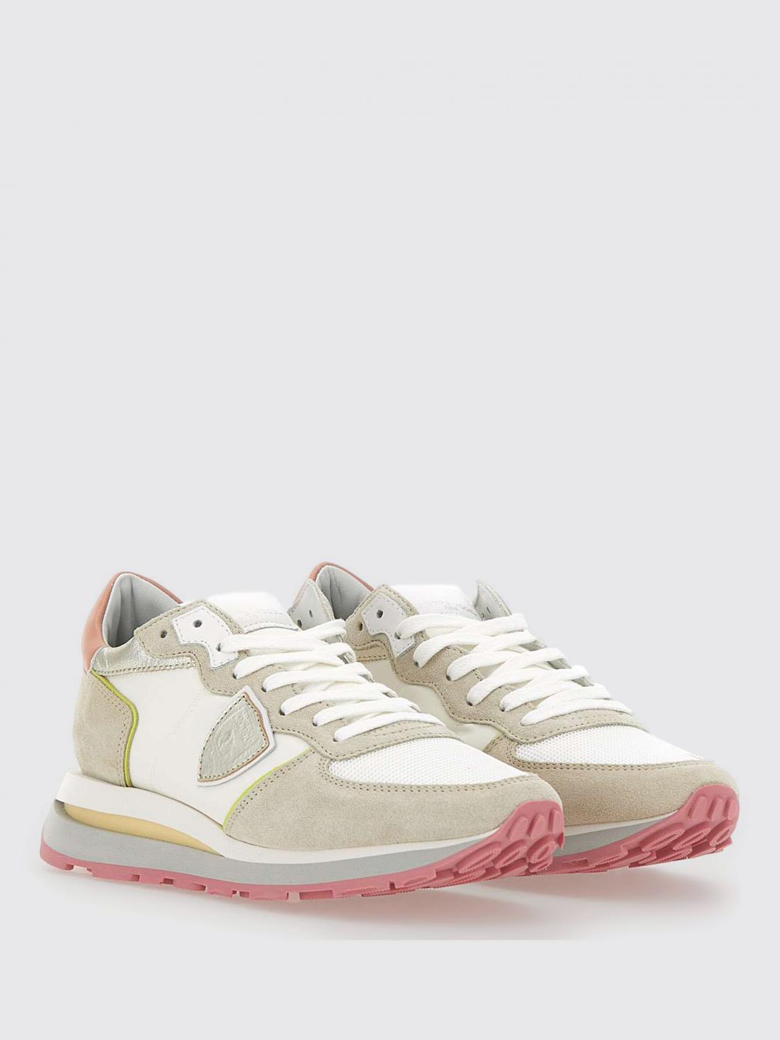 PHILIPPE MODEL SNEAKERS: Sneakers damen Philippe Model, Weiß - Img 2