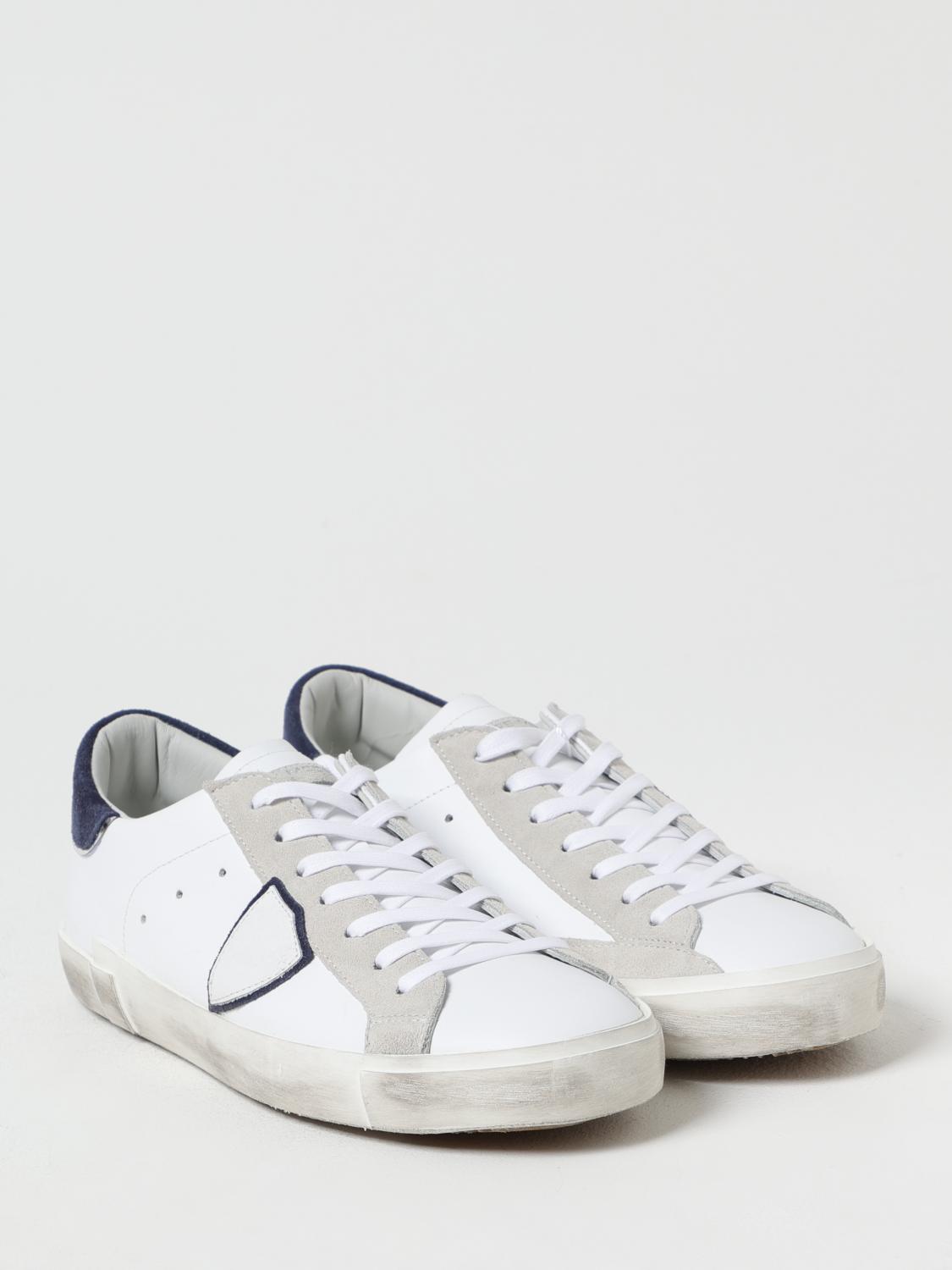 PHILIPPE MODEL SNEAKERS: Sneakers men Philippe Model, White 1 - Img 2