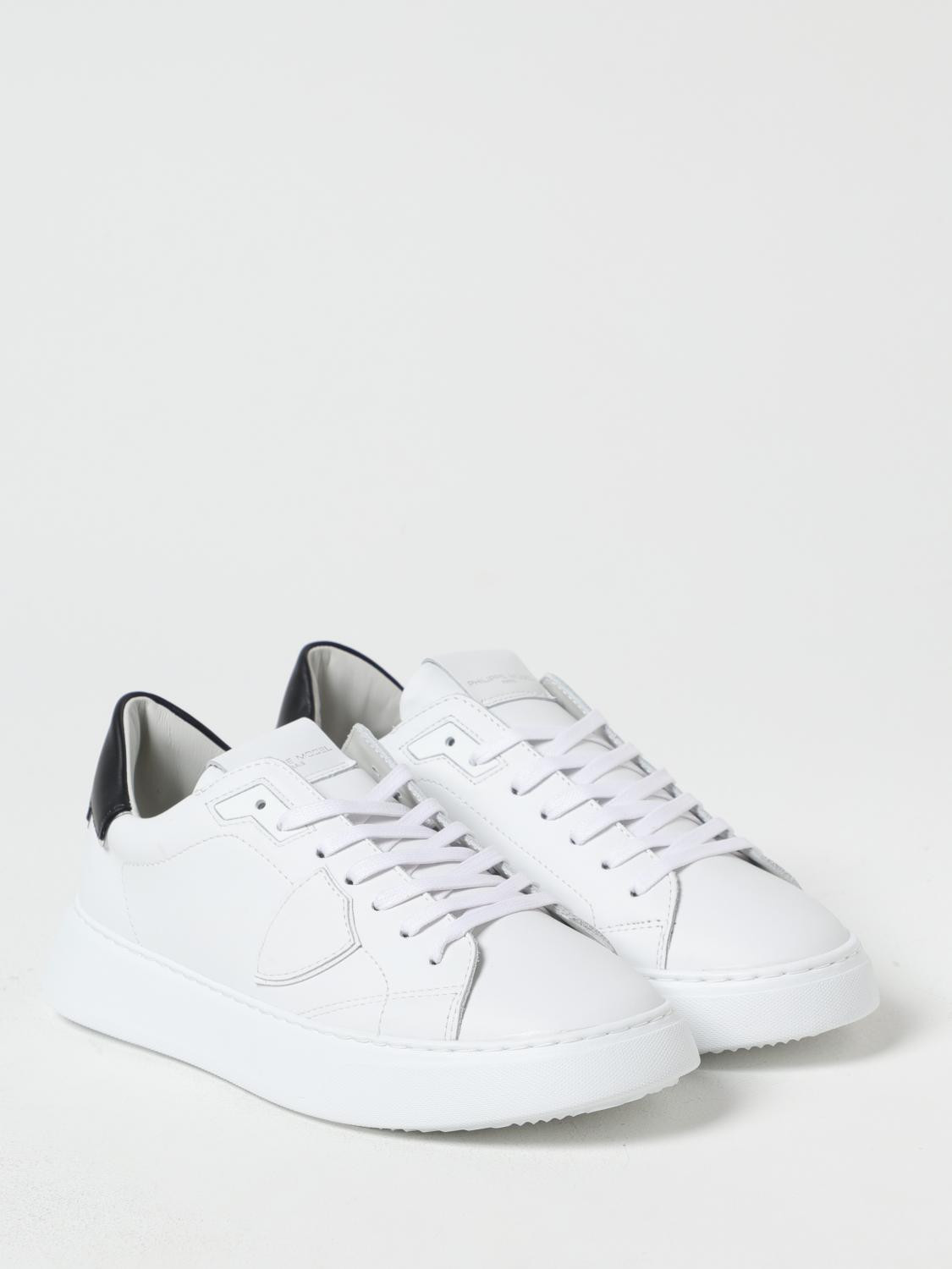 PHILIPPE MODEL SNEAKERS: Sneakers men Philippe Model, White - Img 2