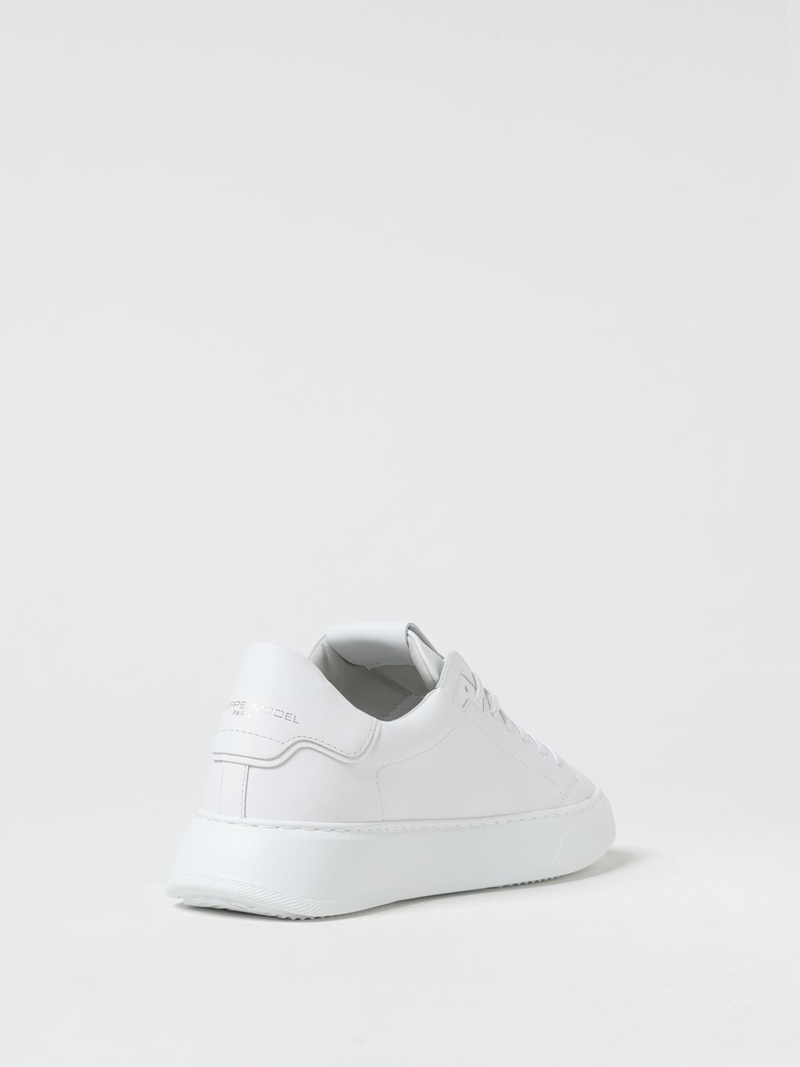 PHILIPPE MODEL SNEAKERS: Sneakers men Philippe Model, White 1 - Img 3