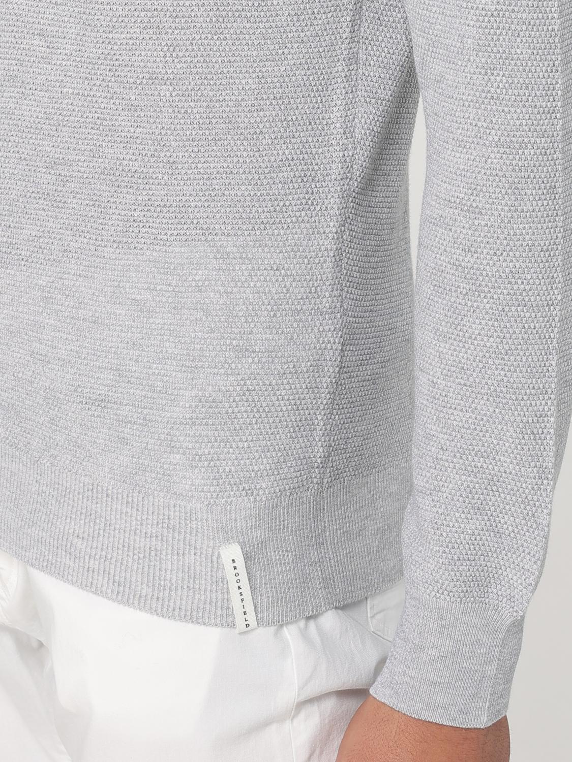 BROOKSFIELD SWEATER: Sweater men Brooksfield, Grey - Img 3