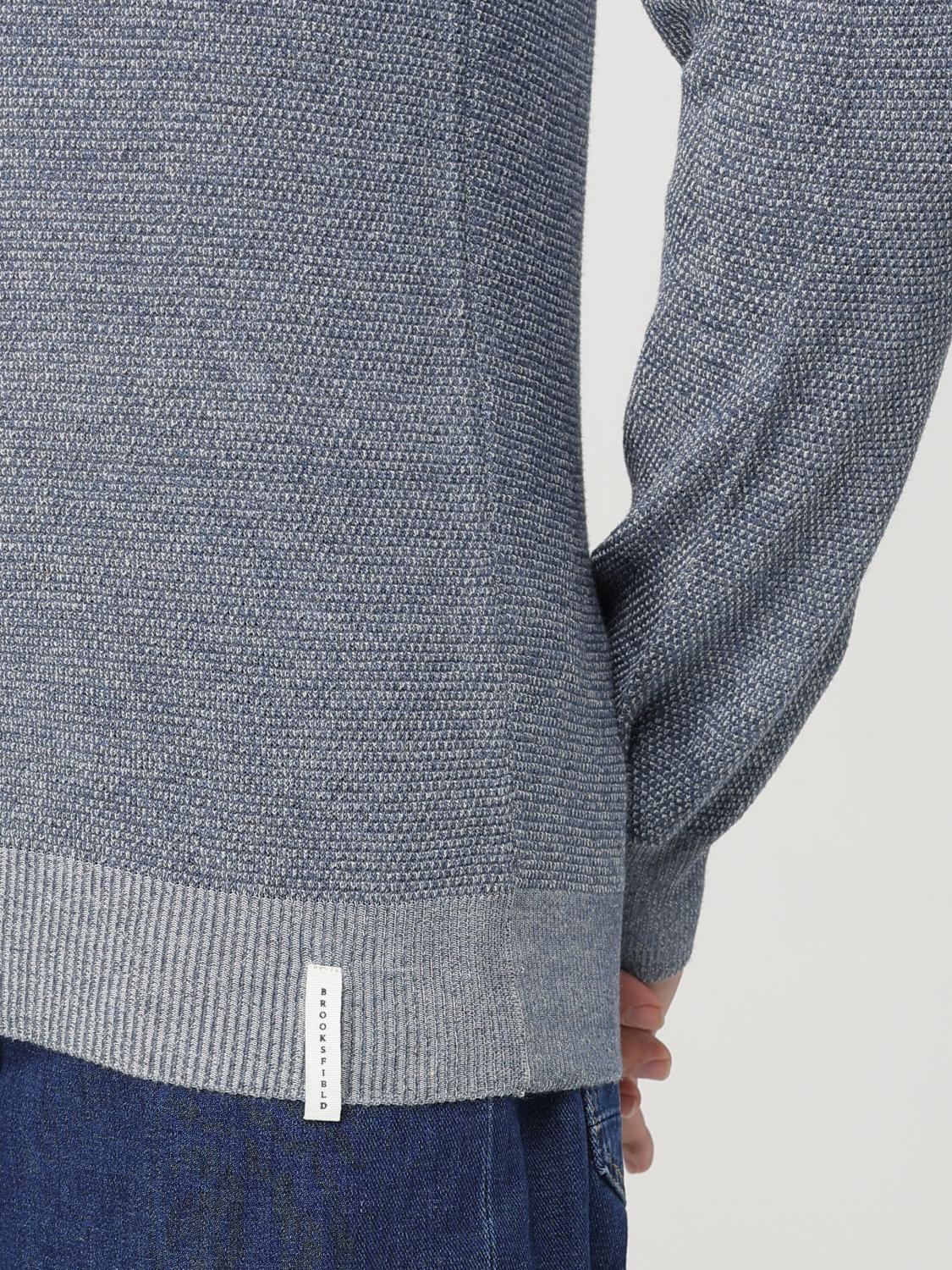BROOKSFIELD SWEATER: Sweater men Brooksfield, Denim - Img 3