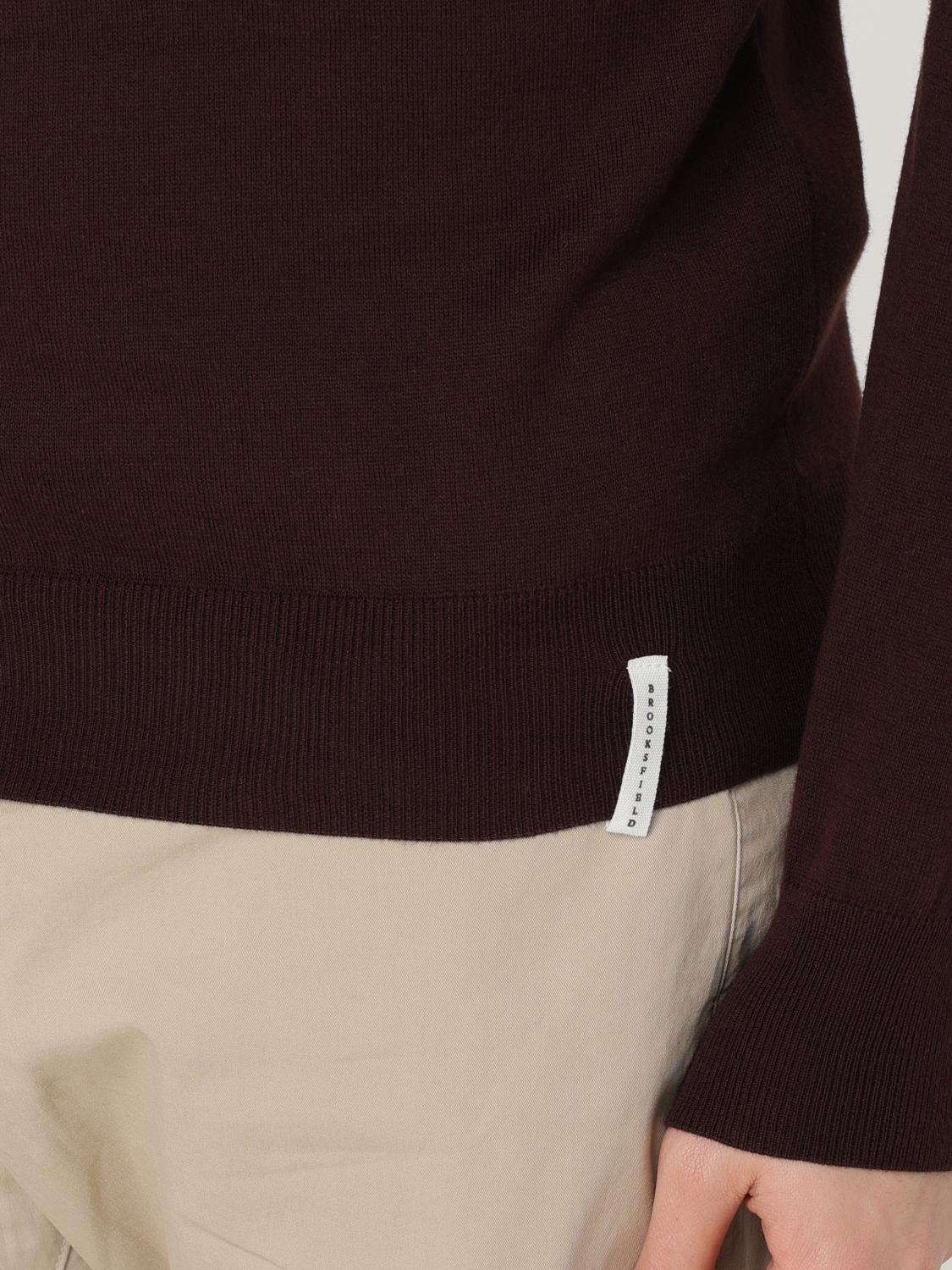 BROOKSFIELD SWEATER: Sweater men Brooksfield, Brown - Img 3