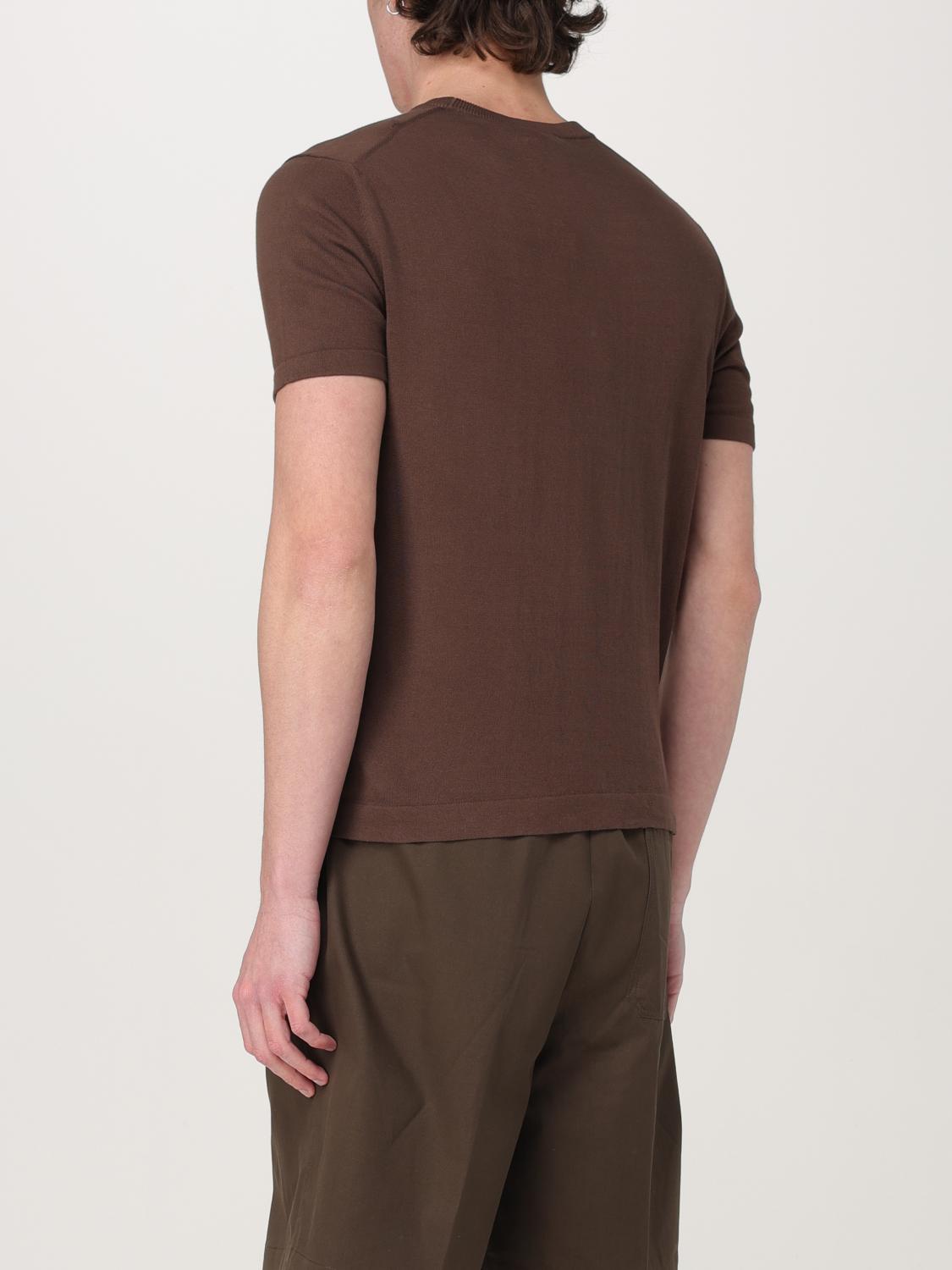 BROOKSFIELD T-SHIRT: Pullover herren Brooksfield, Kakao - Img 2