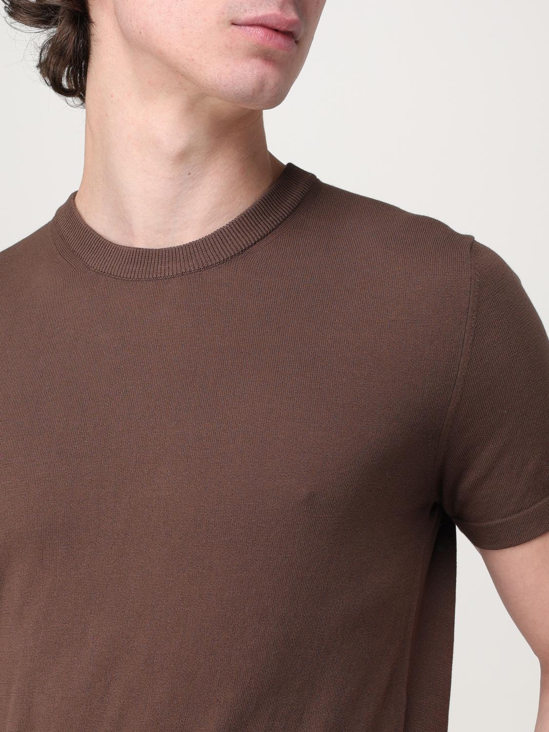 BROOKSFIELD T-SHIRT: Pullover herren Brooksfield, Kakao - Img 3
