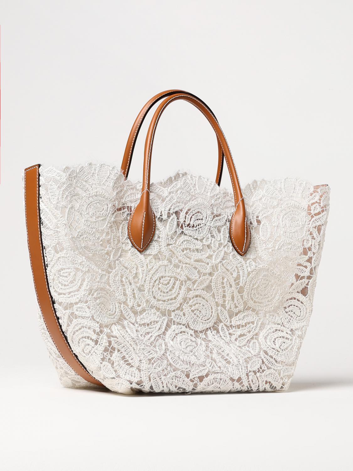 ERMANNO SCERVINO HANDBAG: Shoulder bag woman Ermanno Scervino, White - Img 3