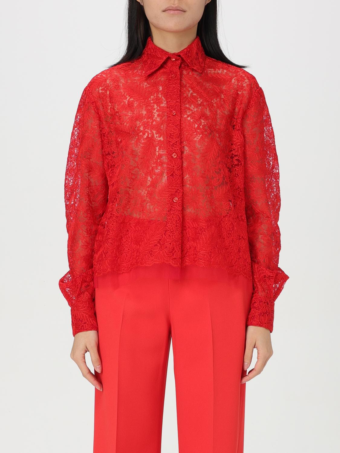 ERMANNO SCERVINO SHIRT: Shirt woman Ermanno Scervino, Red - Img 1