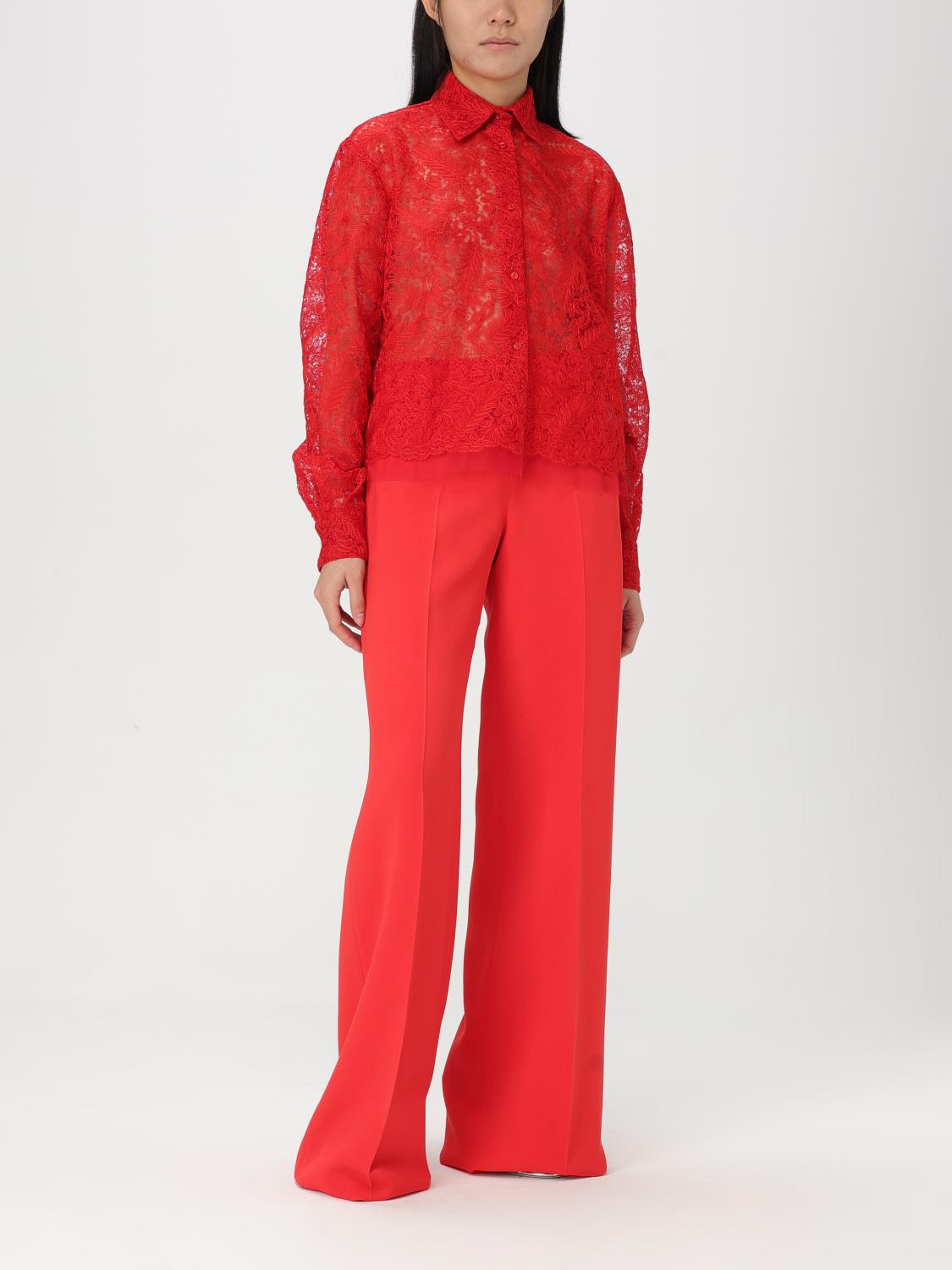 ERMANNO SCERVINO SHIRT: Shirt woman Ermanno Scervino, Red - Img 2