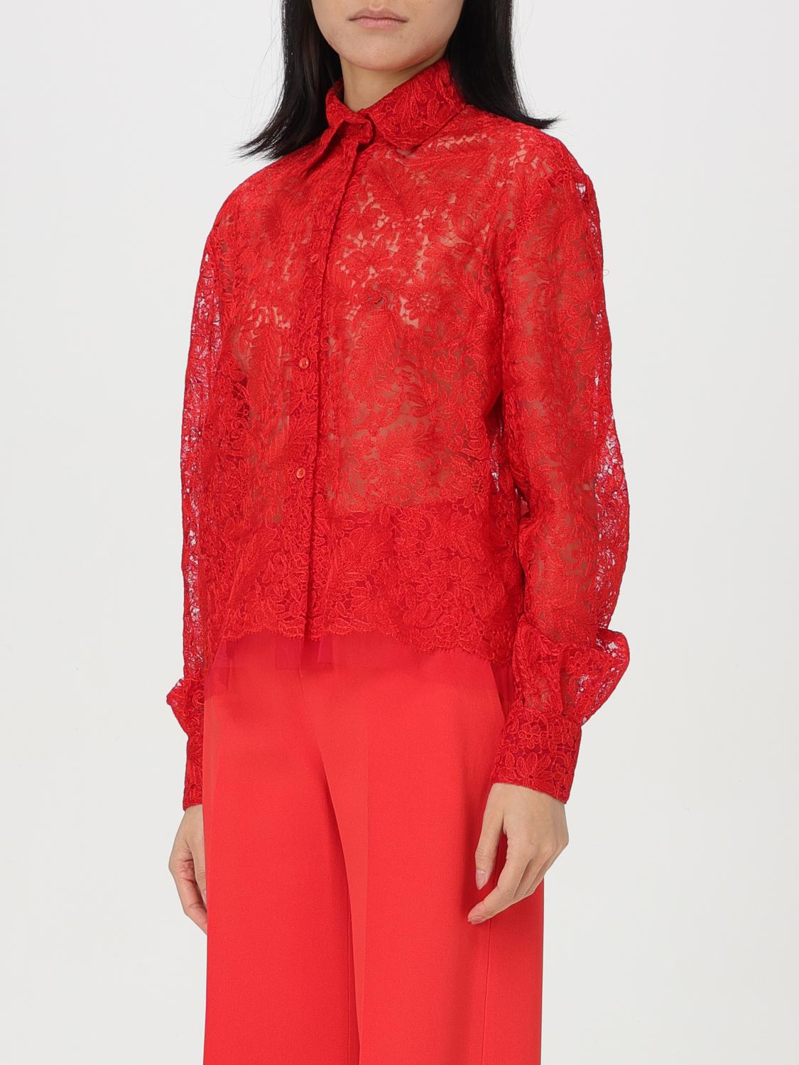 ERMANNO SCERVINO SHIRT: Shirt woman Ermanno Scervino, Red - Img 4