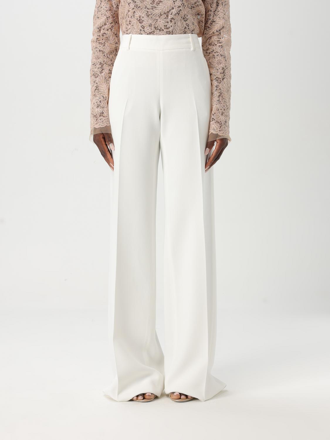 ERMANNO SCERVINO PANTS: Pants woman Ermanno Scervino, White - Img 1